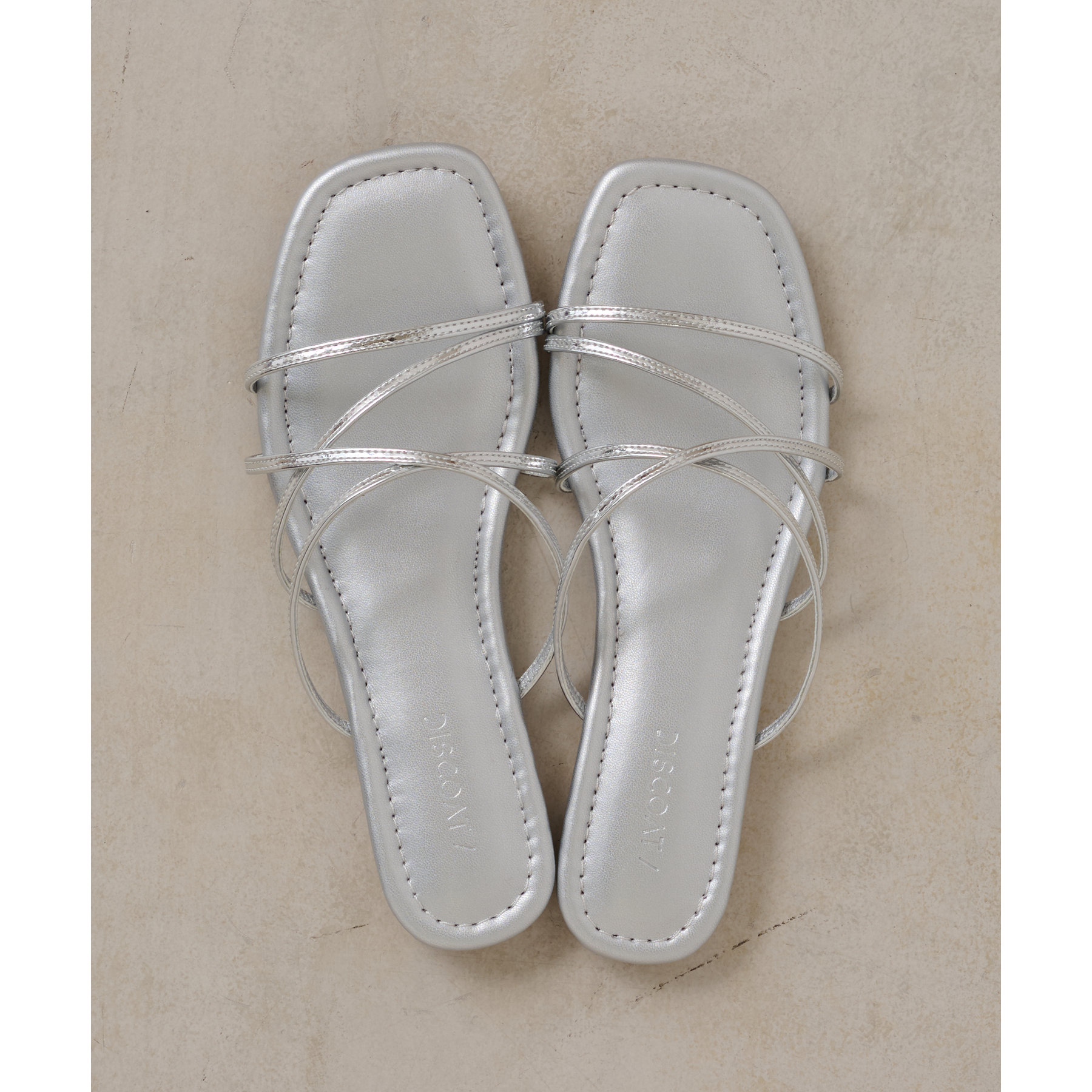 kaoCOACH ベージュ クロスストラップ サンダル　⭐️美品⭐️ kaoCOACH ベージュ クロスストラップ サンダル ⭐️美品