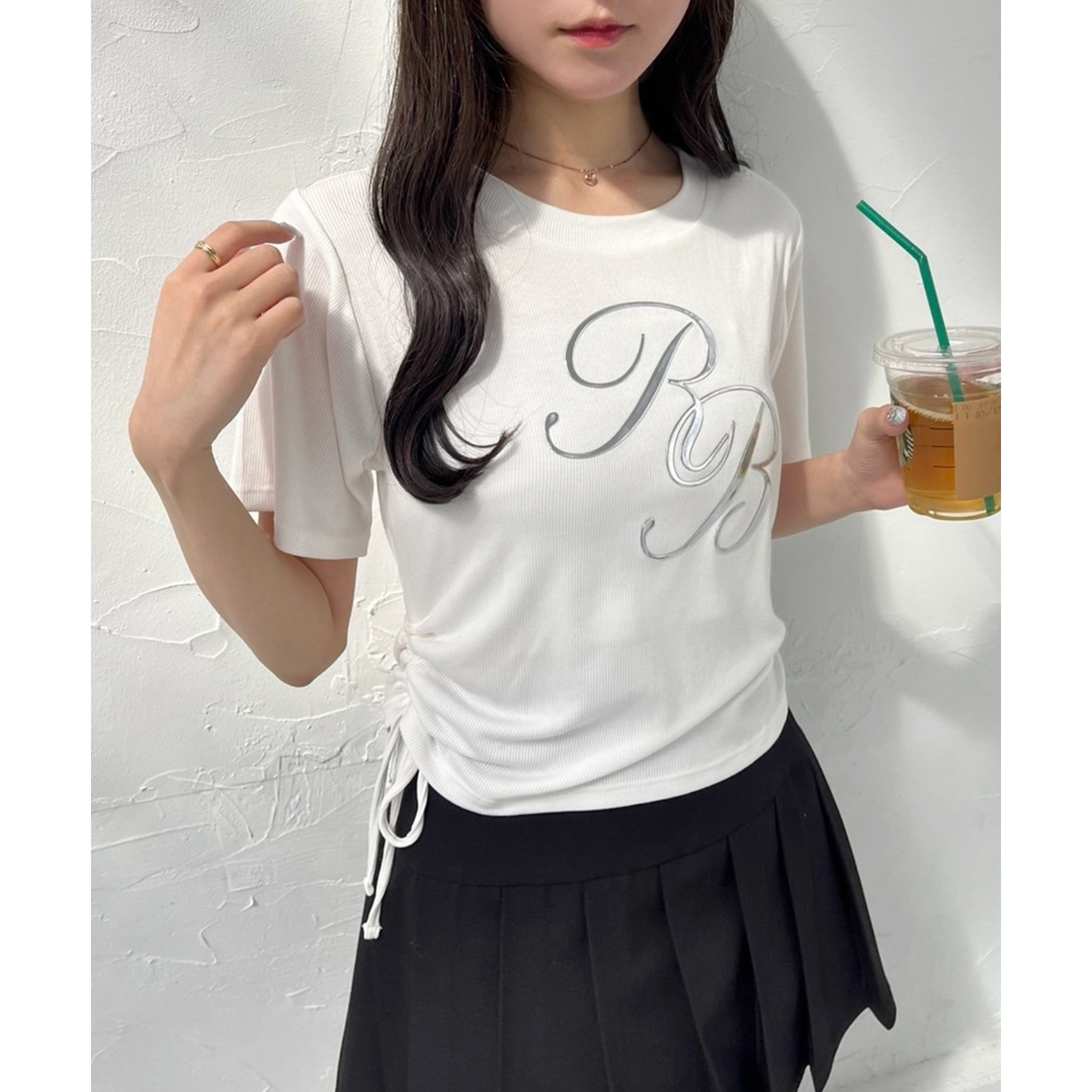 サイドドロストTシャツ