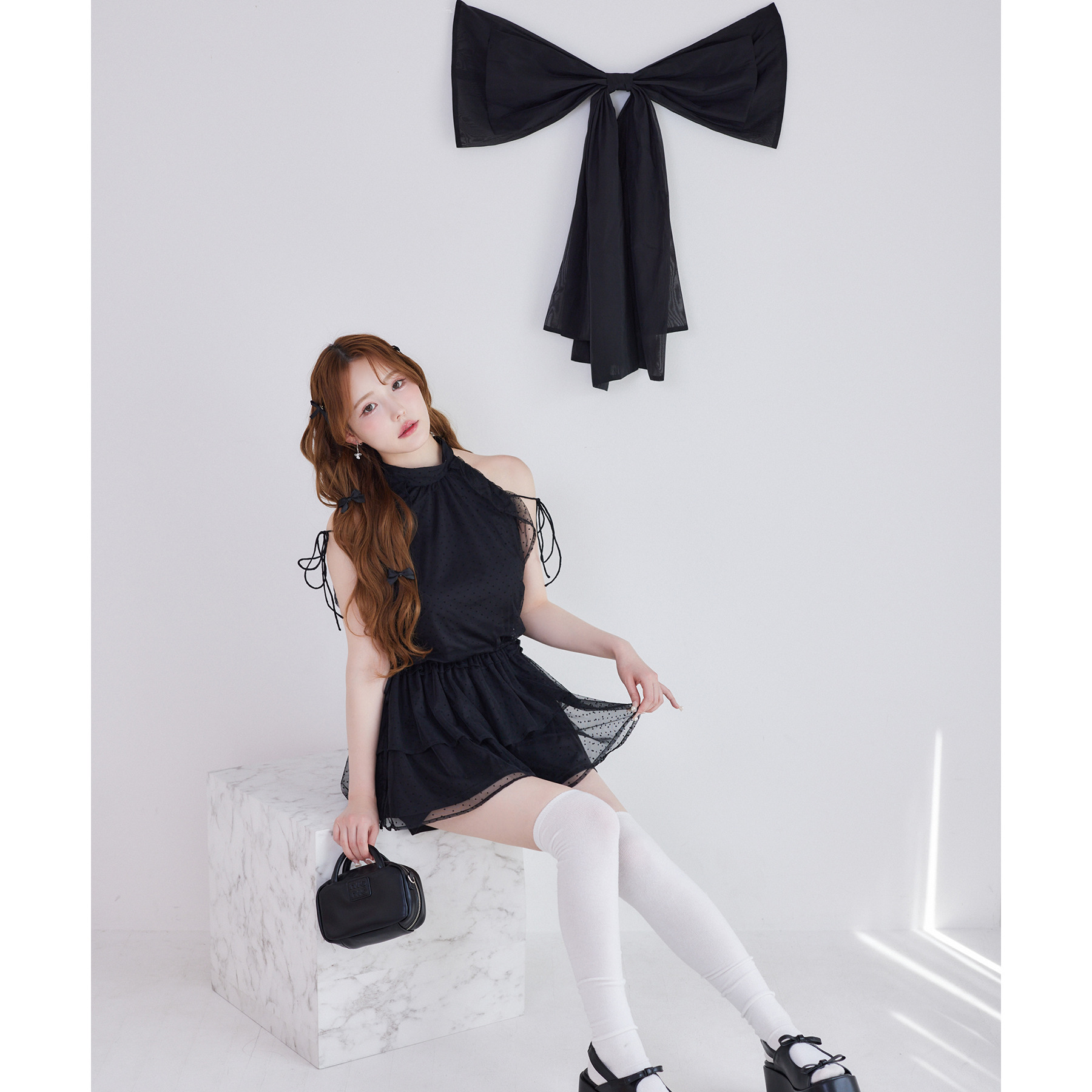 Black collection】新色追加／アメスリミニワンピース