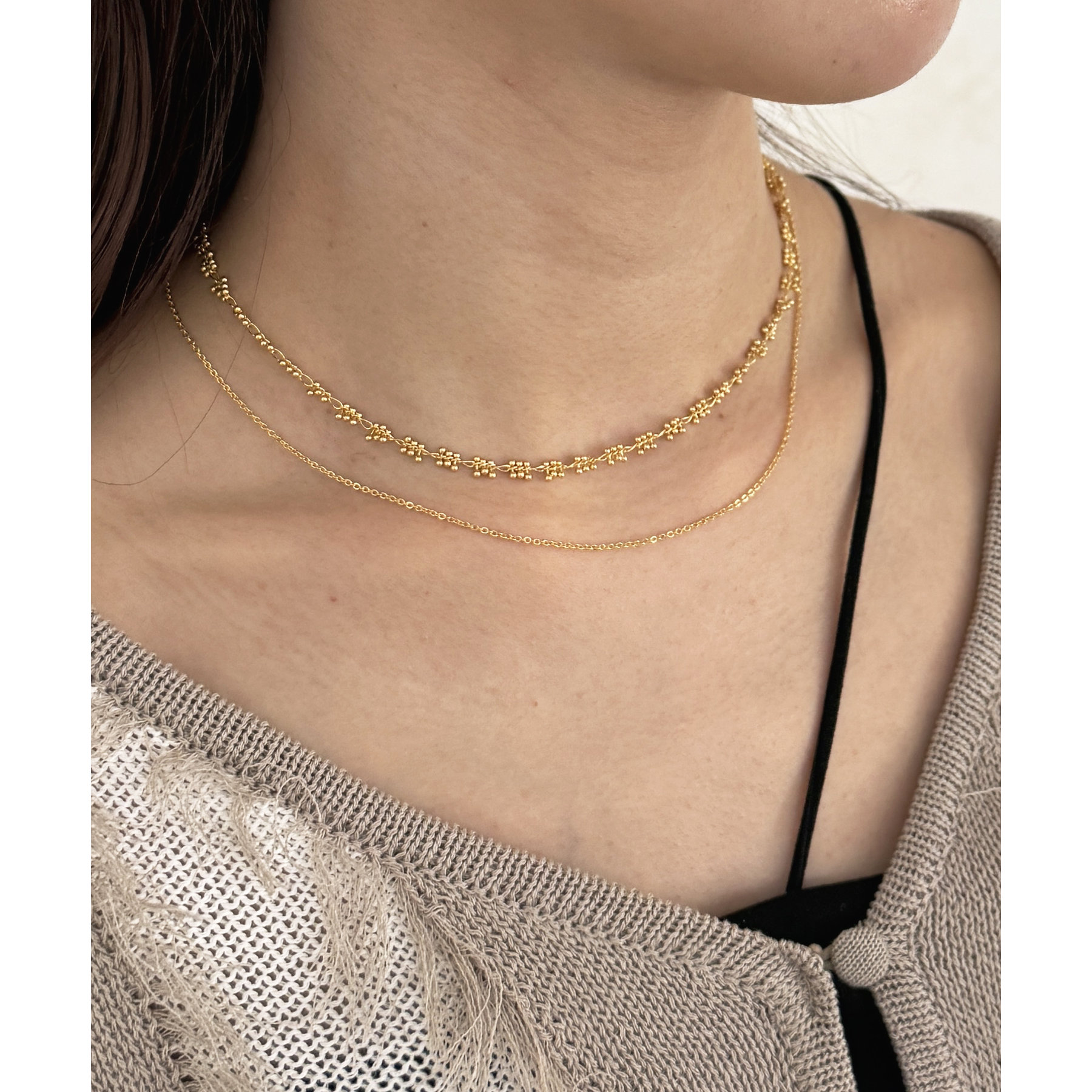 heilly/ヘイリー】コツブチェーンSETネックレス | ファッション