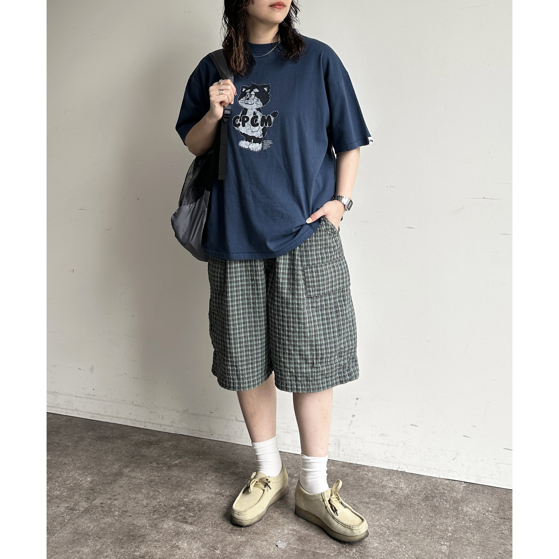 チェックカーゴショーツ | ファッション通販サイト NUGU