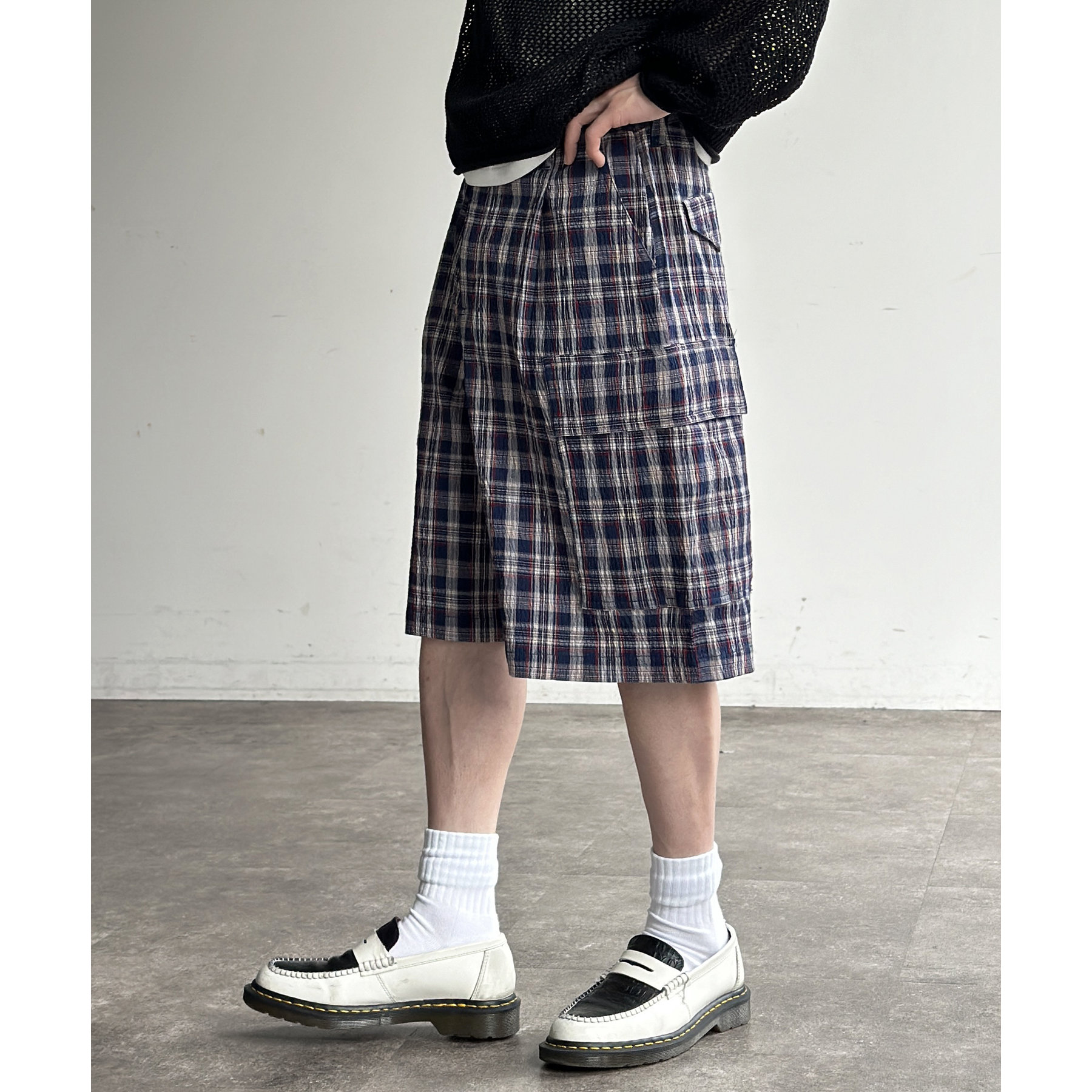 visvim チェック カーゴショーツ L チェックカーゴショーツ | ファッション通販サイト NUGU
