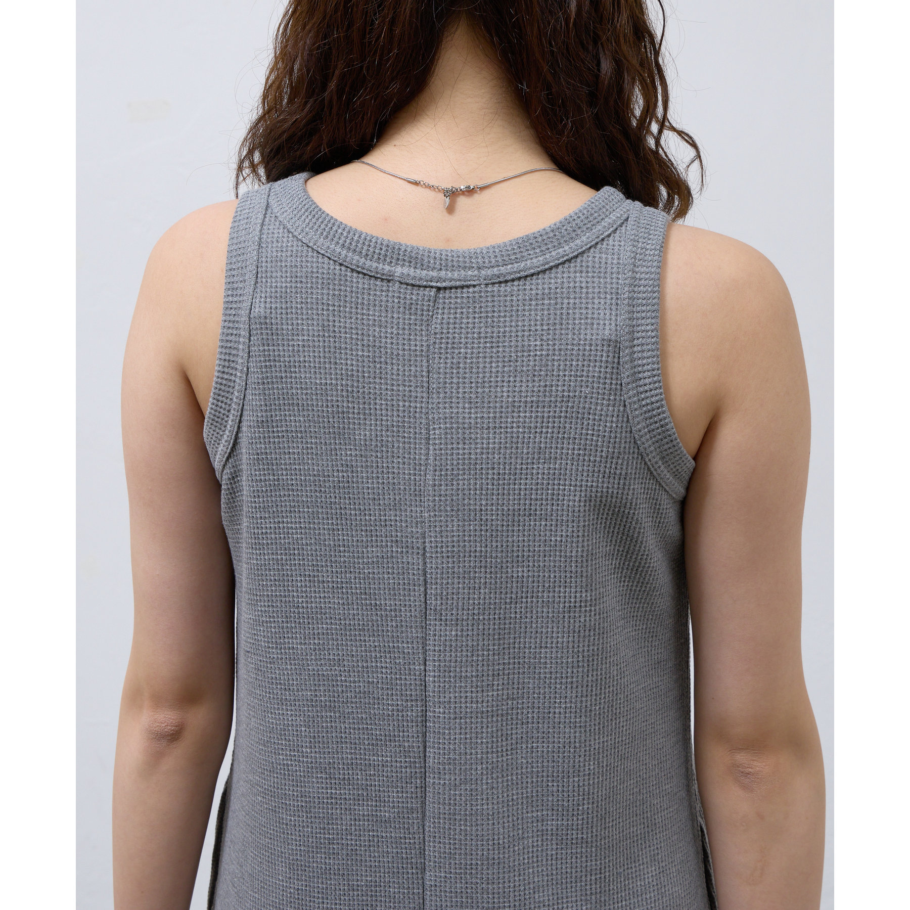 Re:poris レポリス ワッフル ワンピース M109164756 - ワンピース