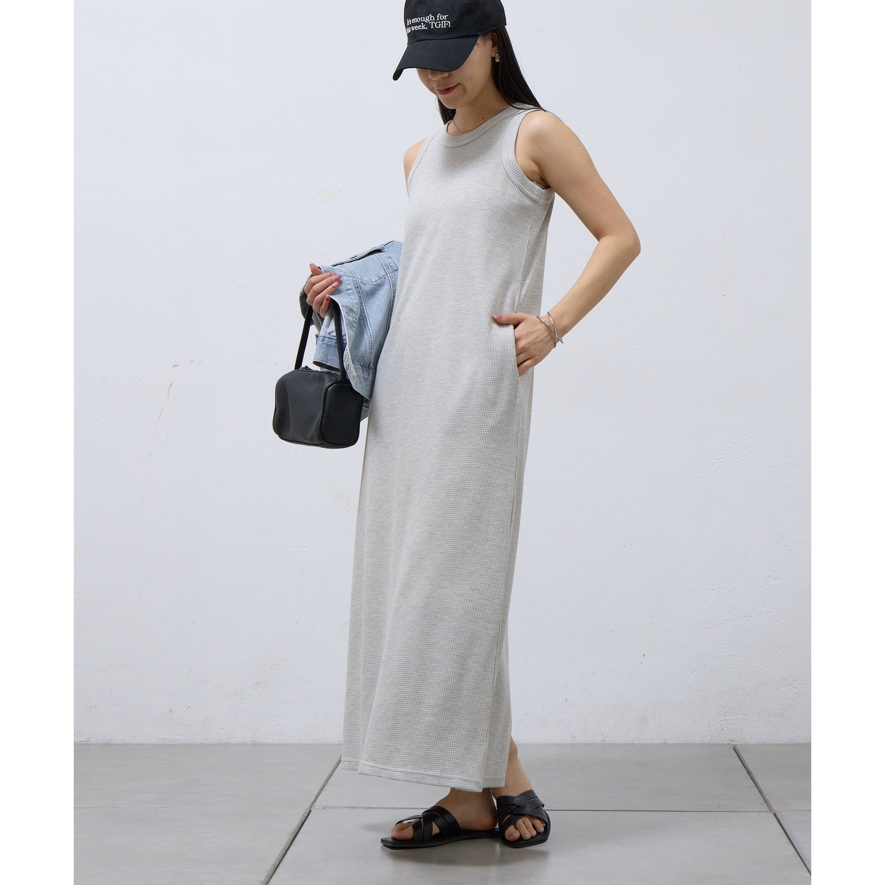 今期新品⭐︎ Re Fiina⭐︎アメスリカットマキシワンピース Re Fiinaアメスリカットマキシワンピース | SEKIMIKI Online