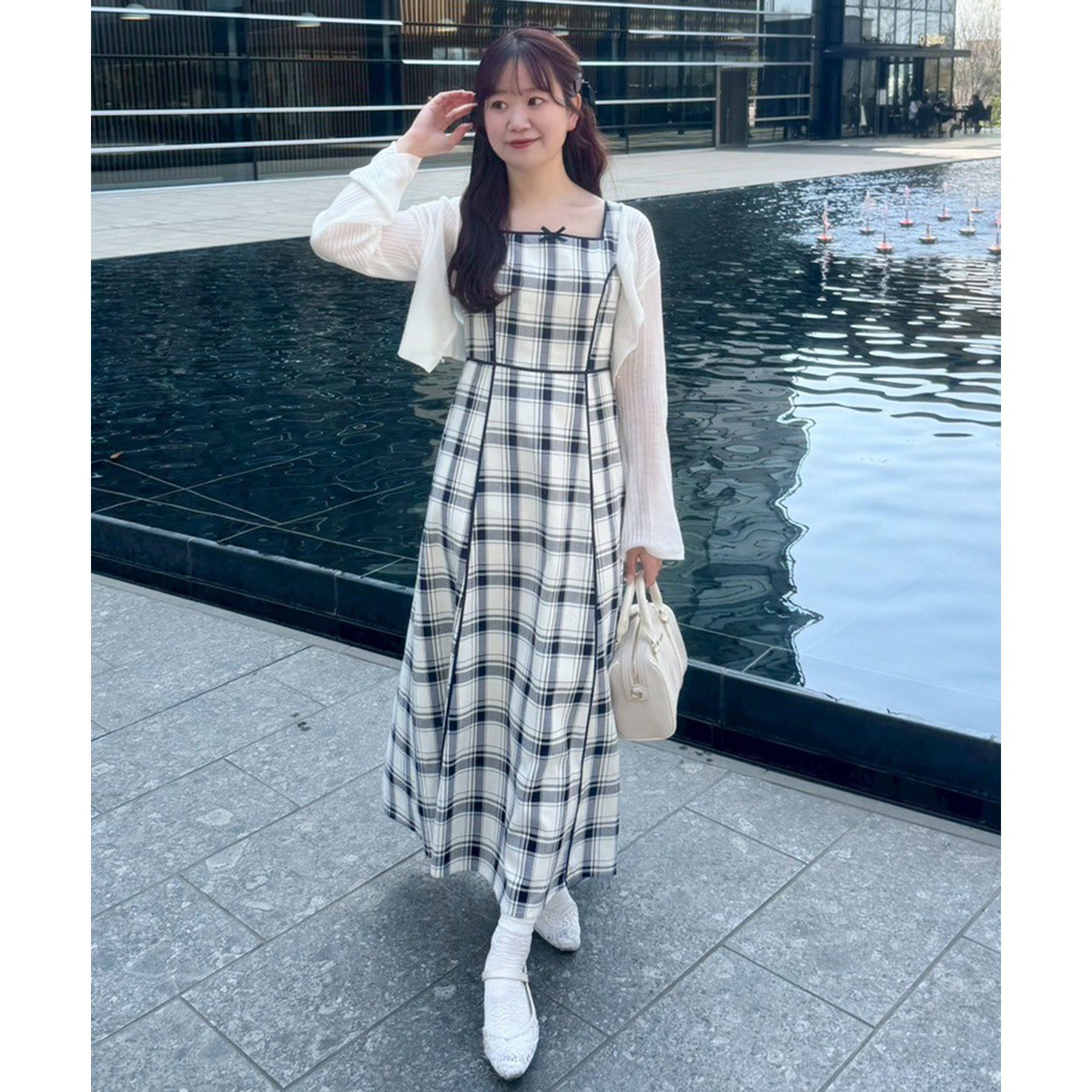AYANO企画】カーデセットワンピース | ファッション通販サイト NUGU