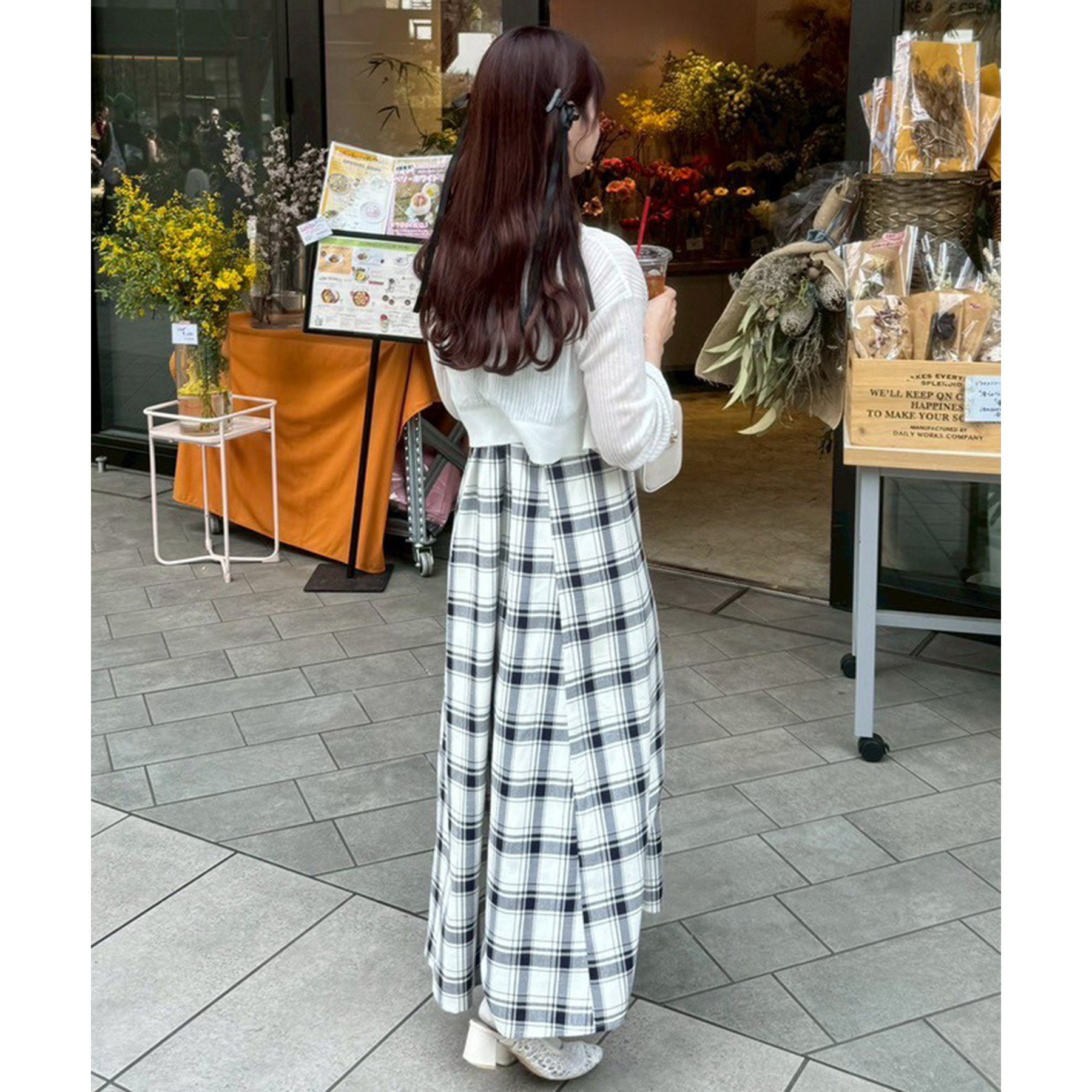 NICE CLAUP AYANO企画 カーデセットワンピース AYANO企画】カーデセットワンピース | one after another NICE