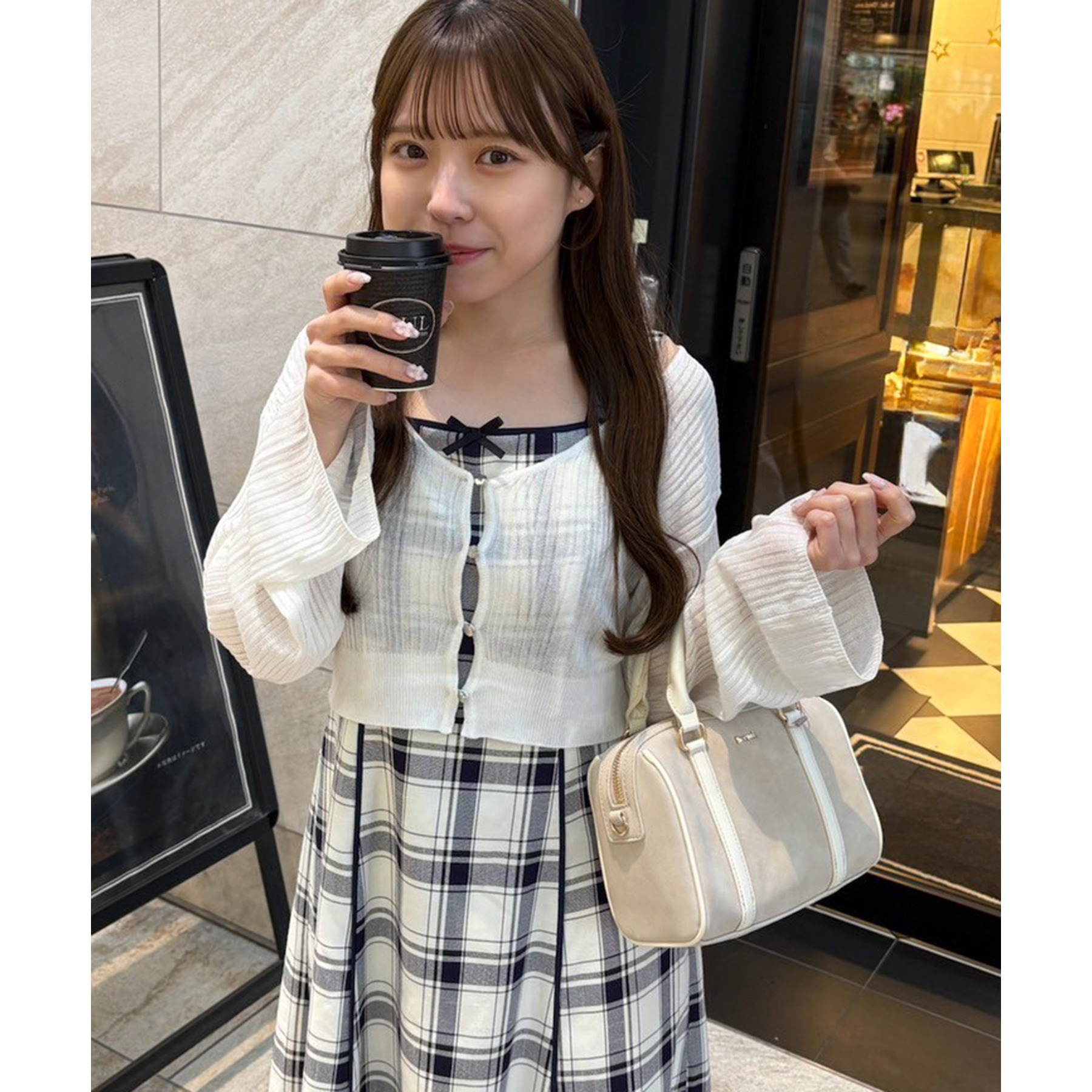 AYANO企画】カーデセットワンピース | ファッション通販サイト NUGU