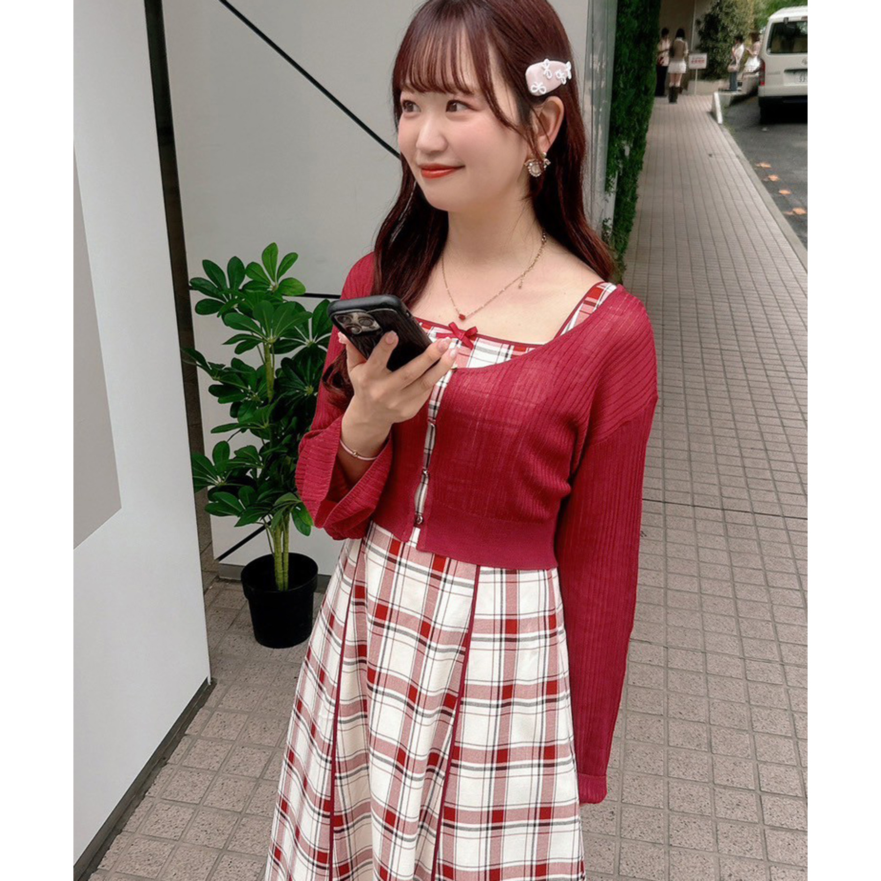 AYANO企画】カーデセットワンピース | ファッション通販サイト NUGU