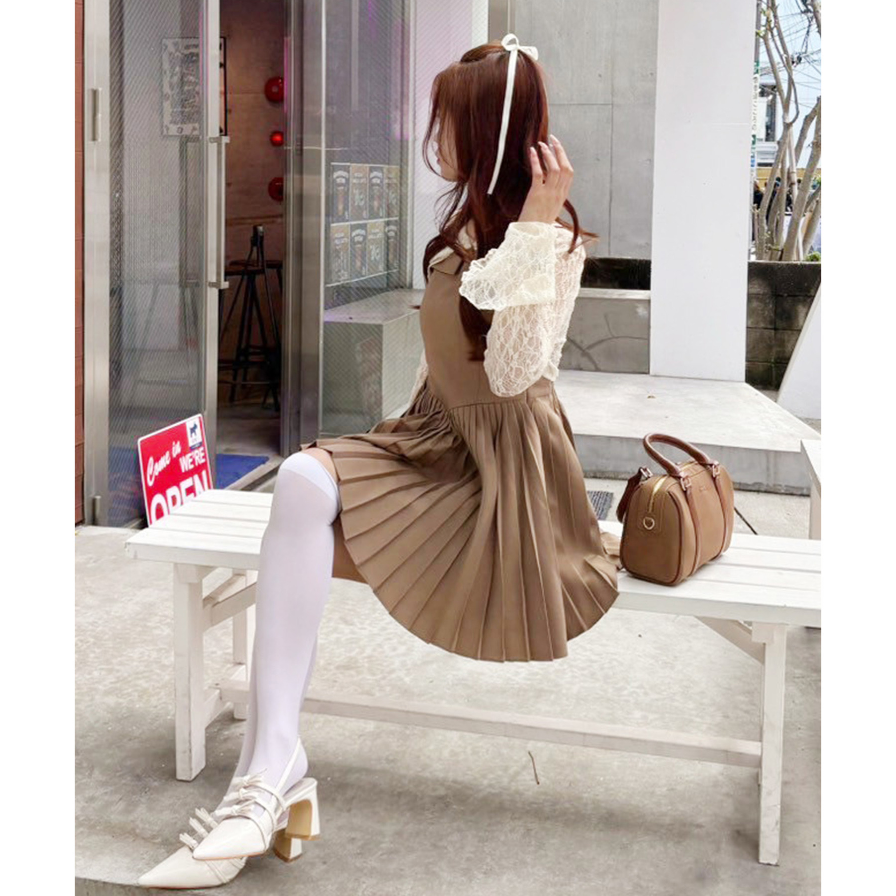 Nono企画】トップスセットプリーツミニワンピ | ファッション通販