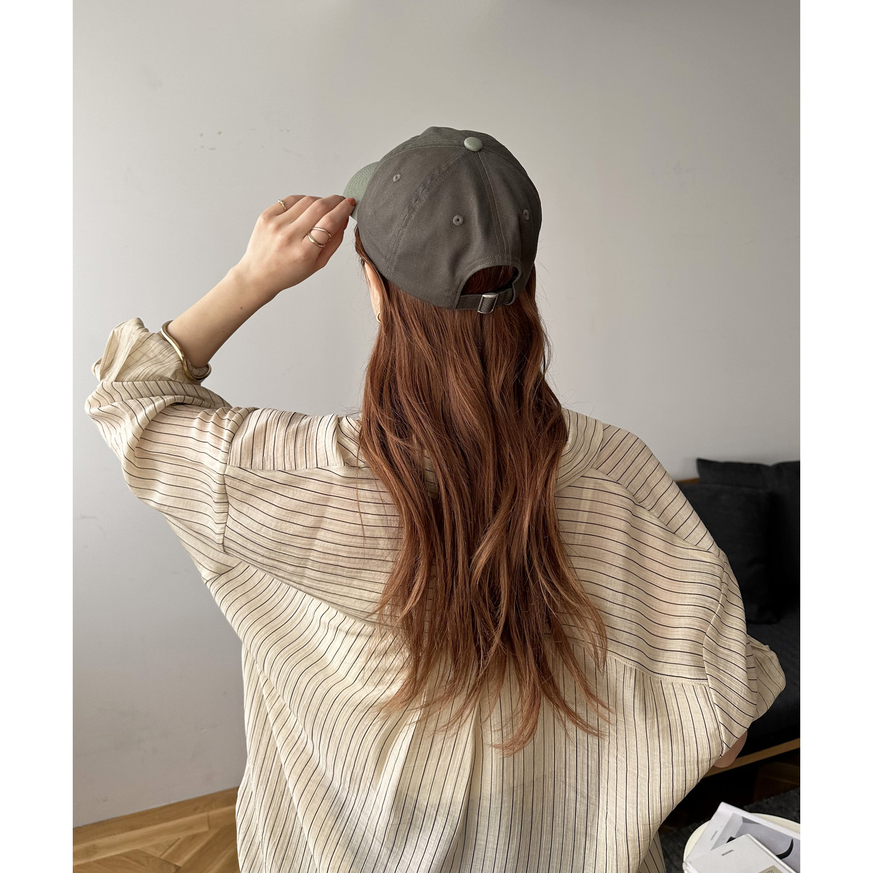 circle circle 6パネル キャップ ovy kaja kaja キャップ 6パネルキャップ カジャ ovy 白 - メルカリ