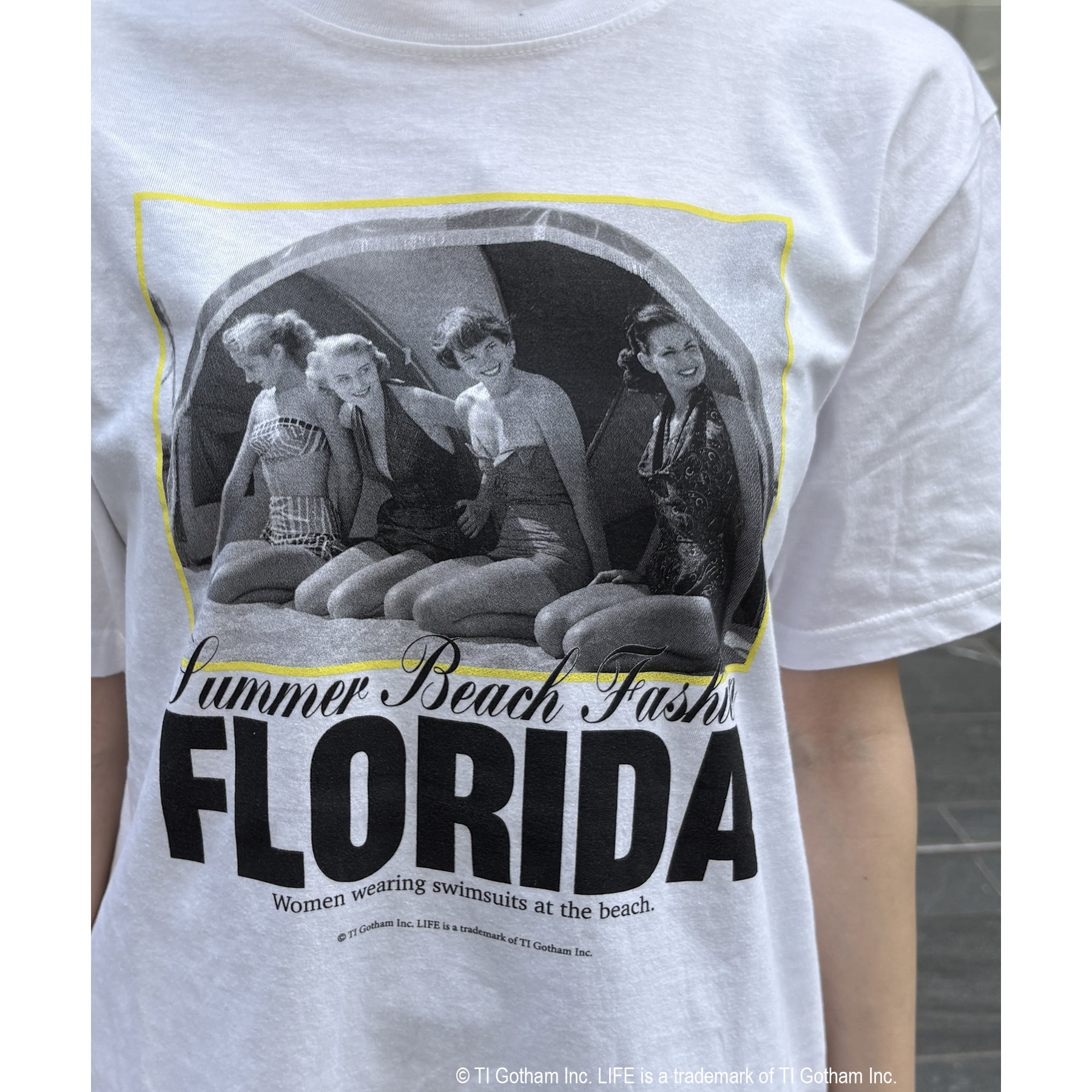 【GOOD ROCK SPEED】LIFE FLORIDA ロゴ&フォトT GOOD ROCK SPEED〉FLORIDA PHOTO Tシャツ | ファッション通販