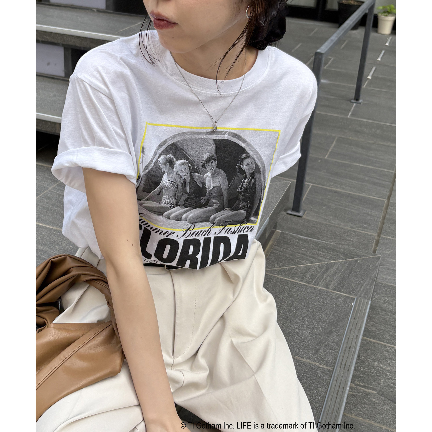 tシャツ 「GOOD ROCK SPEED」FLORIDA PHOTO Tシャツ レディース GOOD ROCK SPEED〉FLORIDA PHOTO Tシャツ | ファッション通販