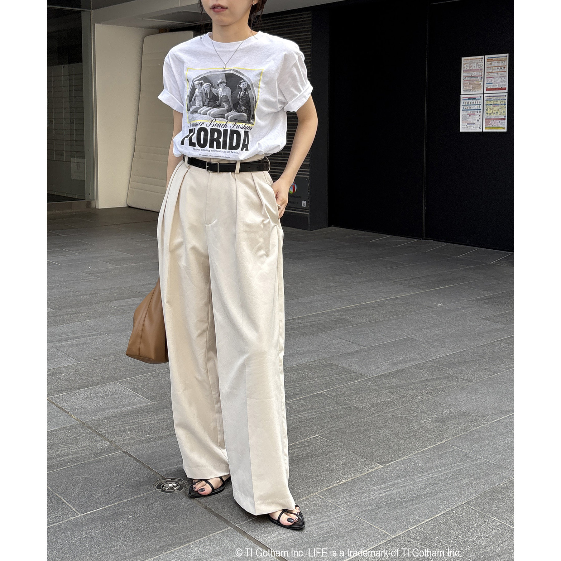 【GOOD ROCK SPEED】LIFE FLORIDA ロゴ&フォトT GOOD ROCK SPEED〉FLORIDA PHOTO Tシャツ | ファッション通販