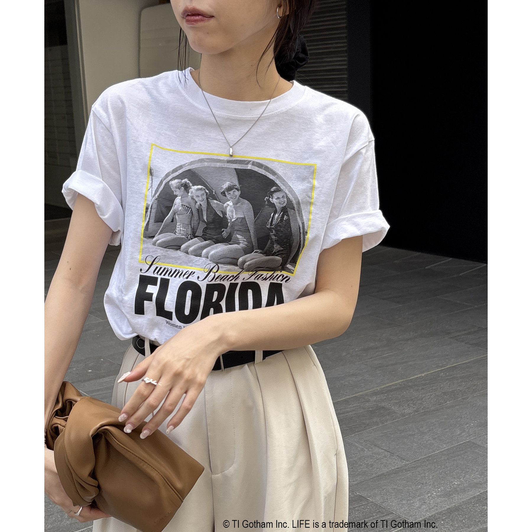 tシャツ 「GOOD ROCK SPEED」FLORIDA PHOTO Tシャツ レディース セール】〈GOOD ROCK SPEED〉FLORIDA PHOTO Tシャツ（Tシャツ