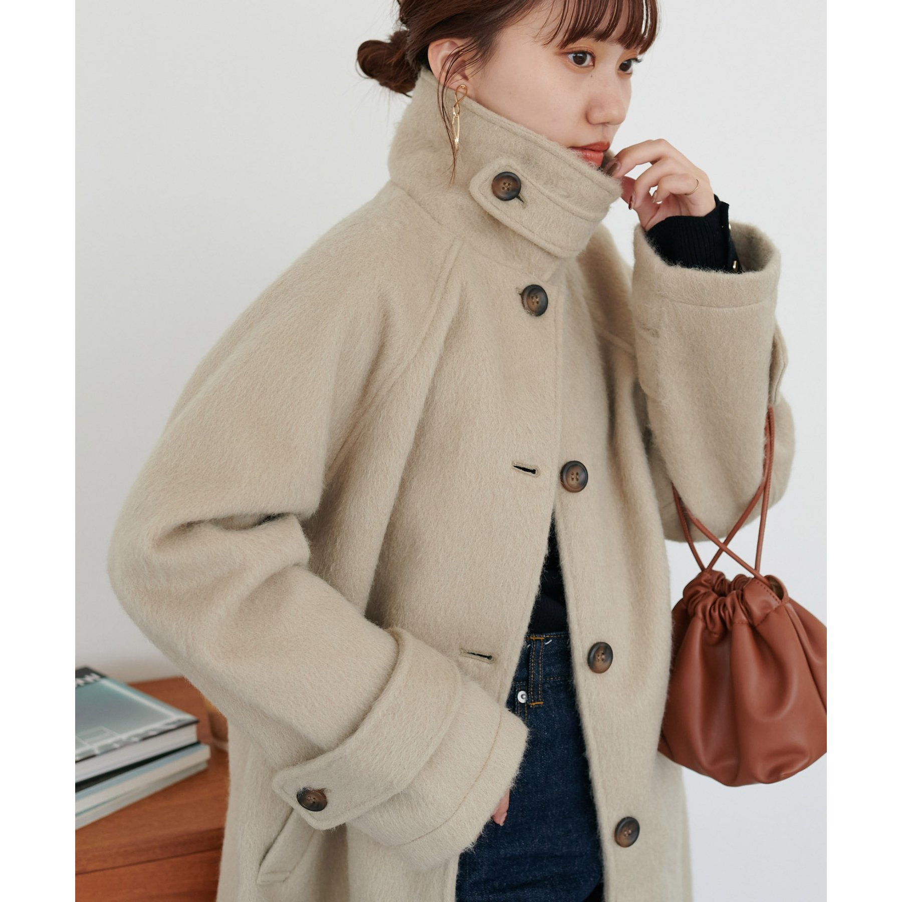 【WEB限定】ラグランオーバーコート