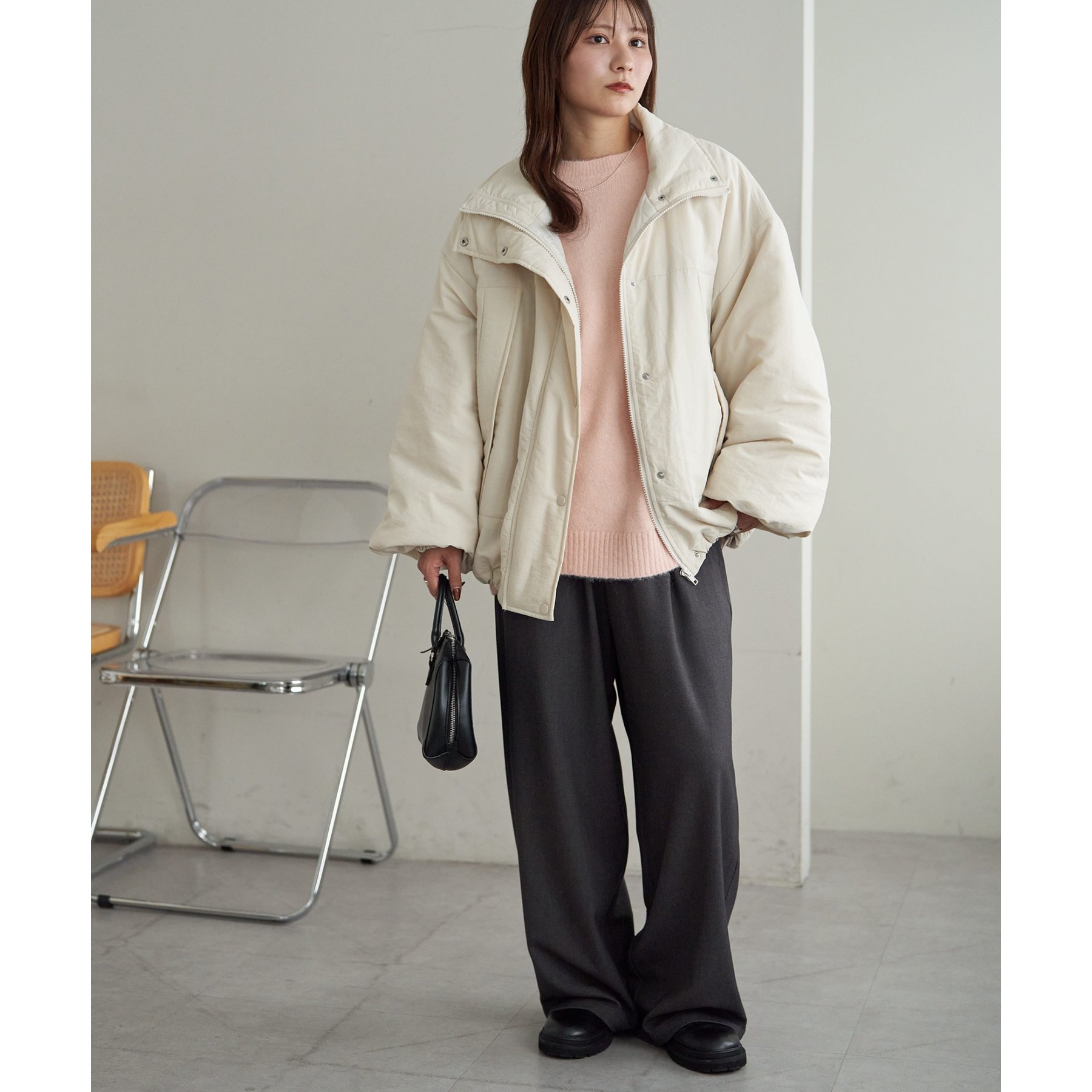 WEB限定】スタンドショートモンスタージャケット | ファッション通販