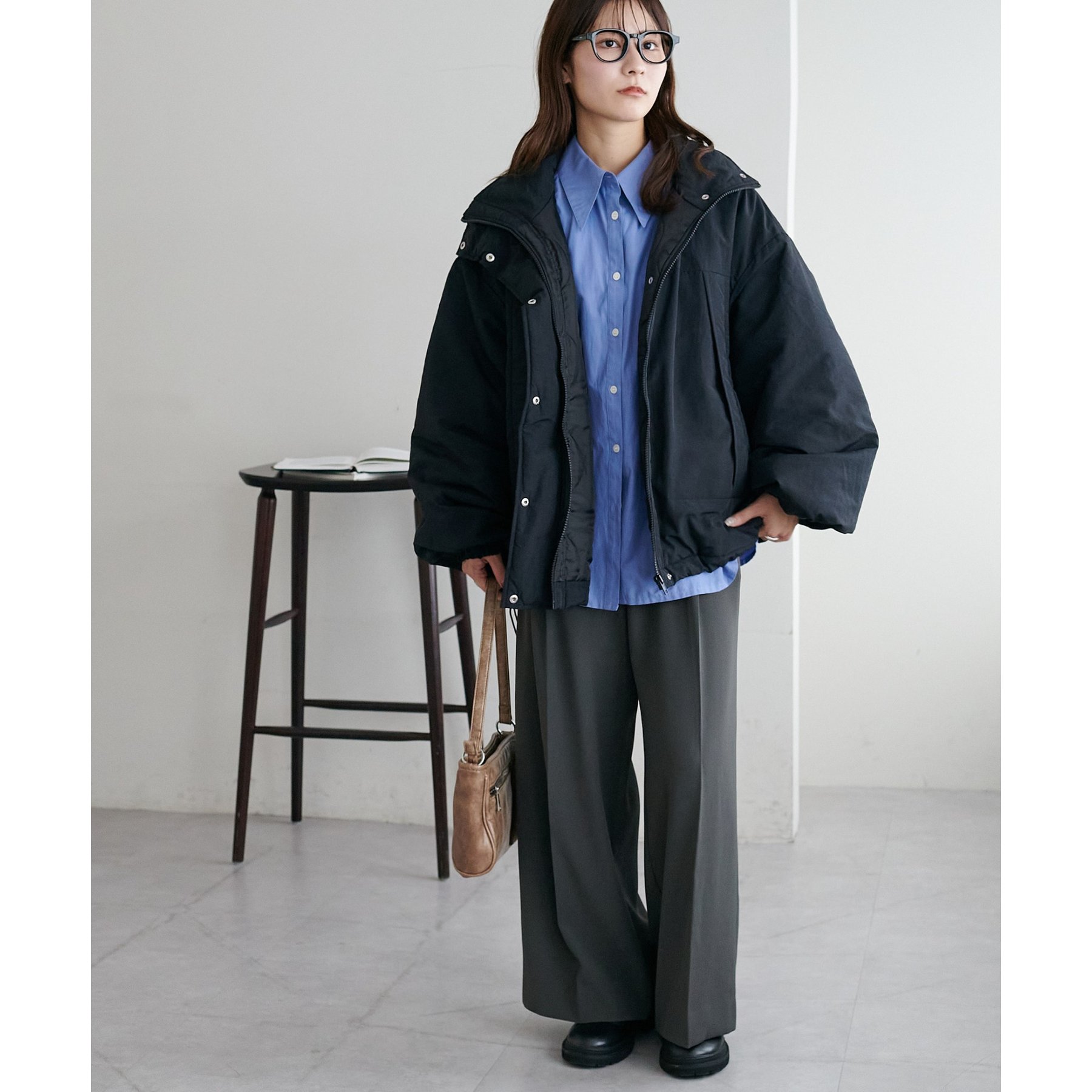 WEB限定】スタンドショートモンスタージャケット | ファッション通販