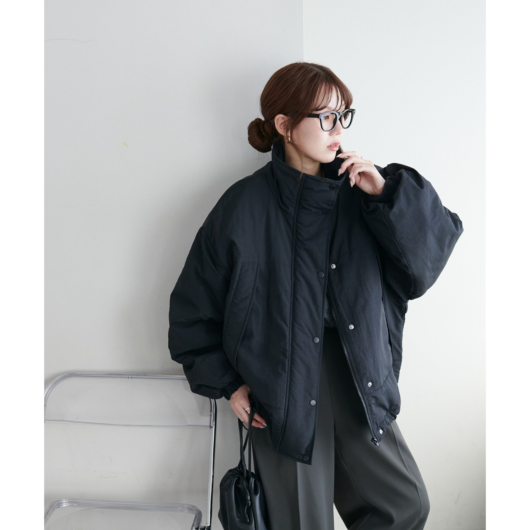 WEB限定】スタンドショートモンスタージャケット | ファッション通販