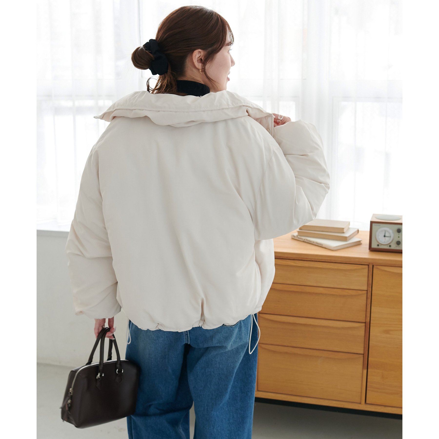 WEB限定】袖ボリュームショートダウンジャケット | ファッション通販