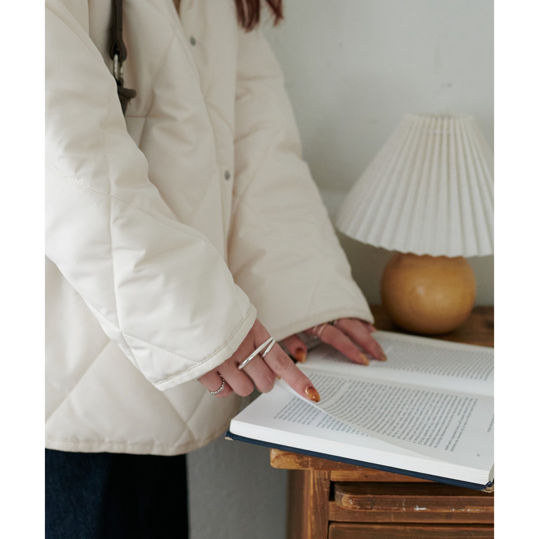 WEB限定】襟ファーキルトジャケット | ファッション通販サイト NUGU