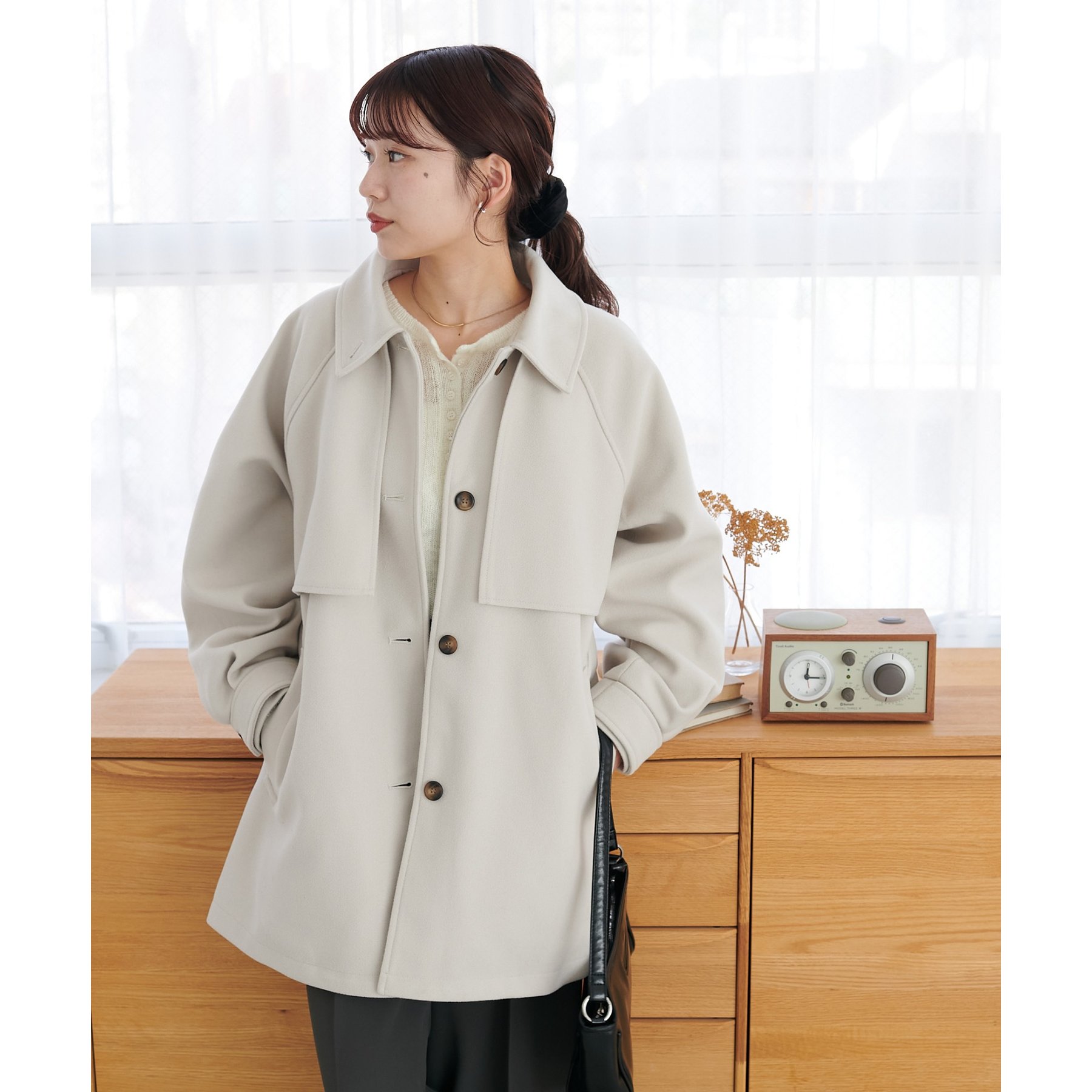 WEB限定】2WAYカラーミドルコート | ファッション通販サイト NUGU