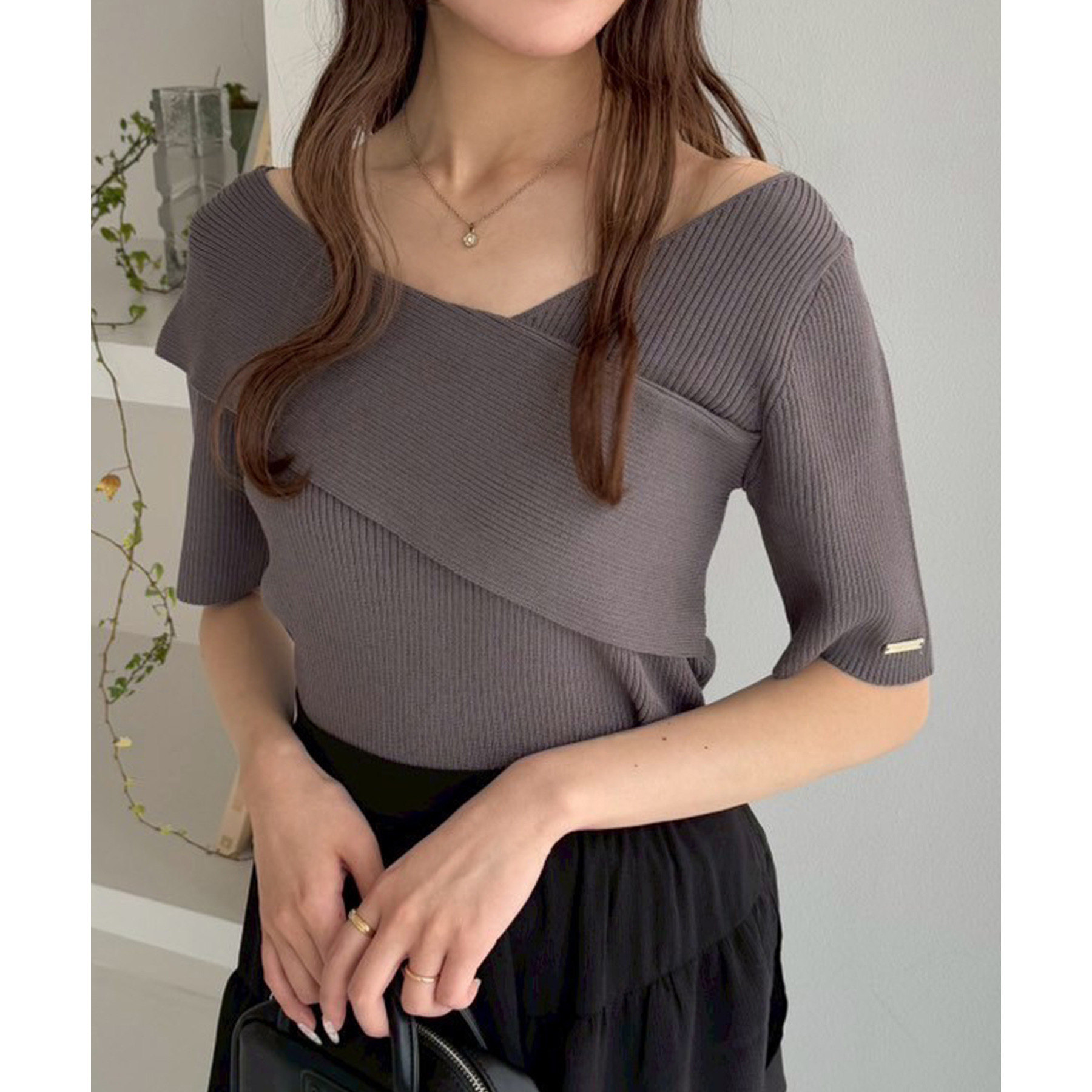 user_242dea43 20471120 ニット半袖 user_242dea43様 専用 20471120 ニット半袖 - メルカリ