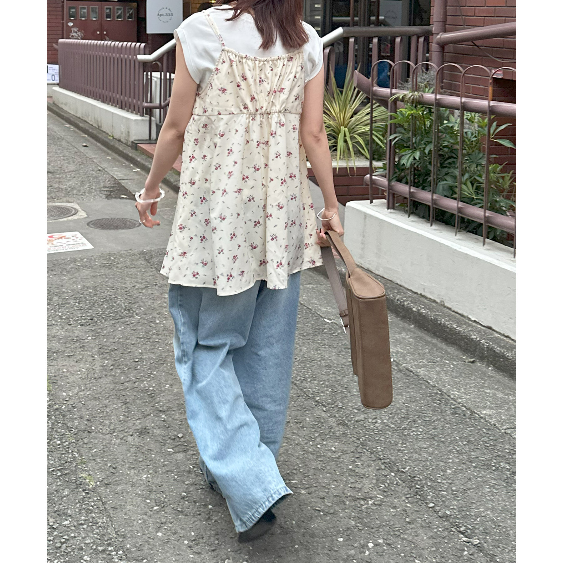 umm.】花柄前リボンキャミチュニック | ファッション通販サイト NUGU