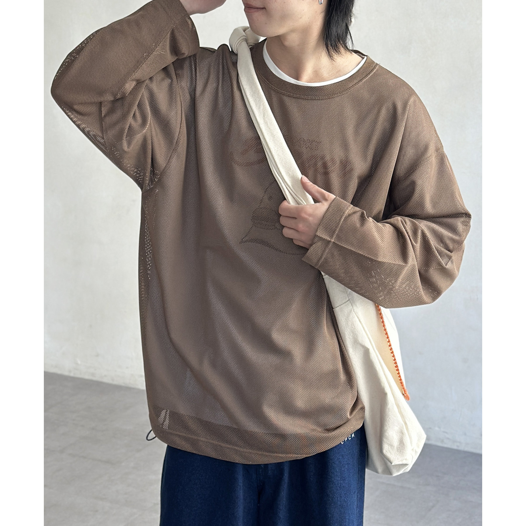 ロンＴ メッシュ S メッシュロンT | ファッション通販サイト NUGU