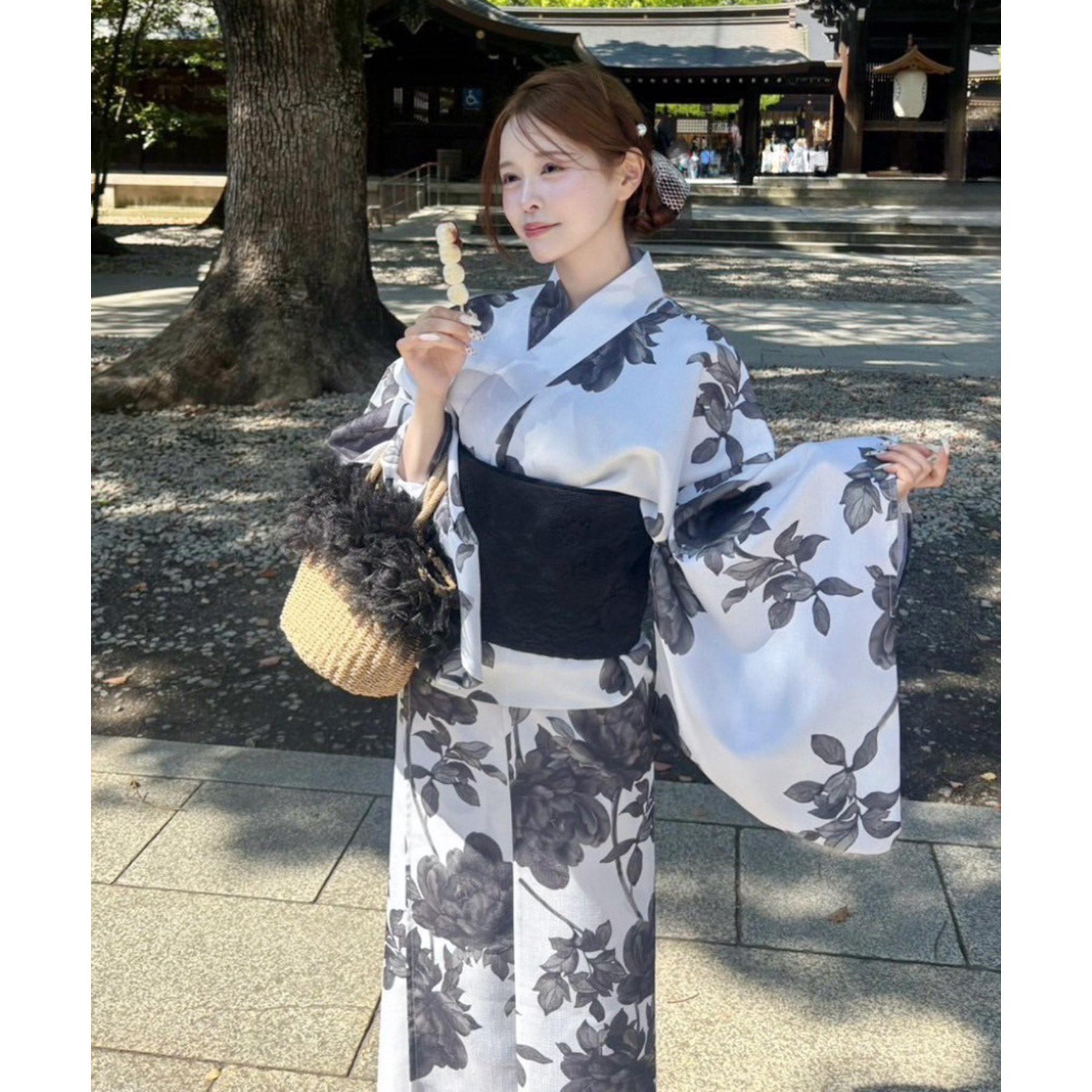 ナイスクラップ セパレート浴衣 セール】【1人で着られる】セパレート浴衣 / 浴衣+作り帯セット