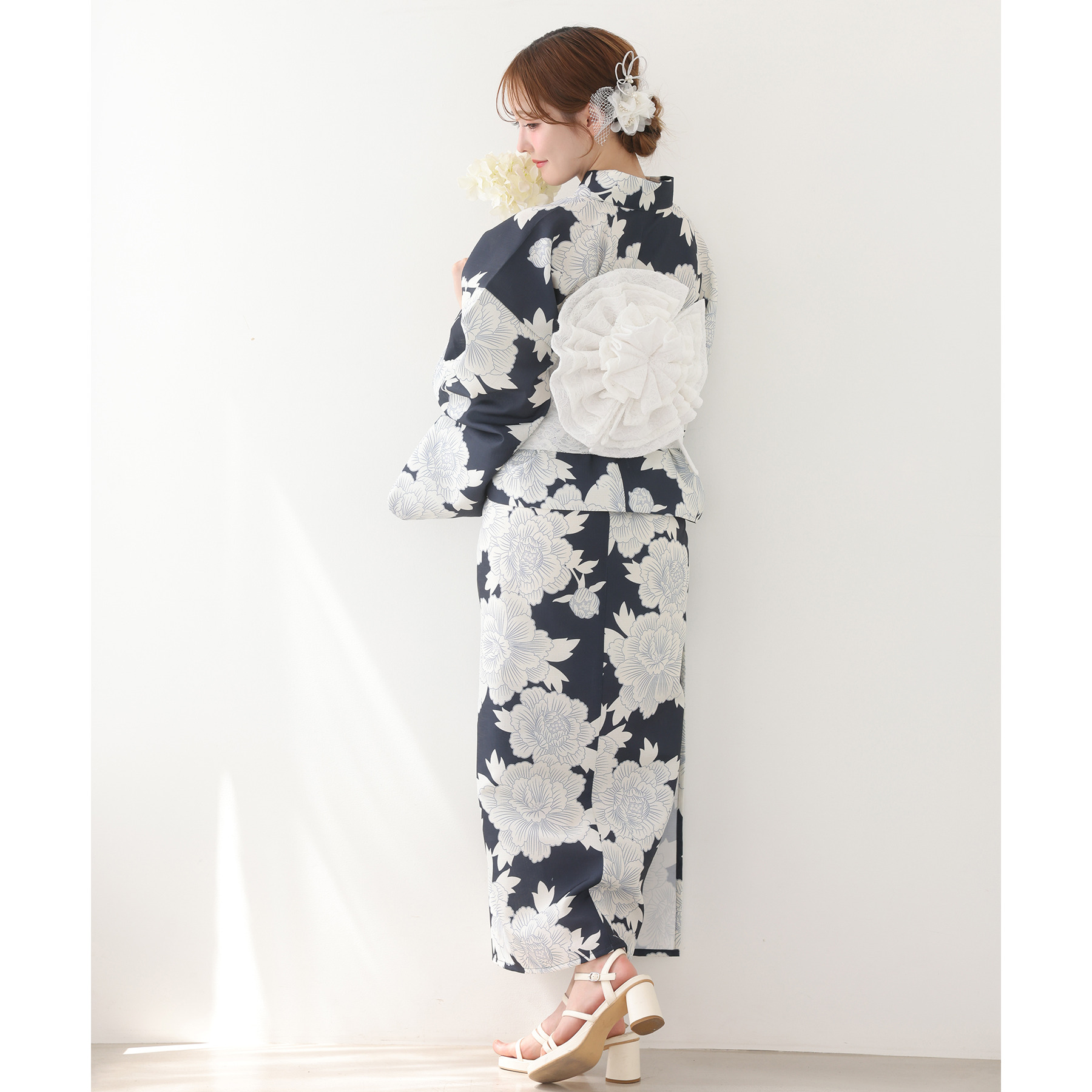 なな❤️一閑張りバッグ　浴衣2点 浴衣≪一人で着られる/二部式浴衣(スカートタイプ