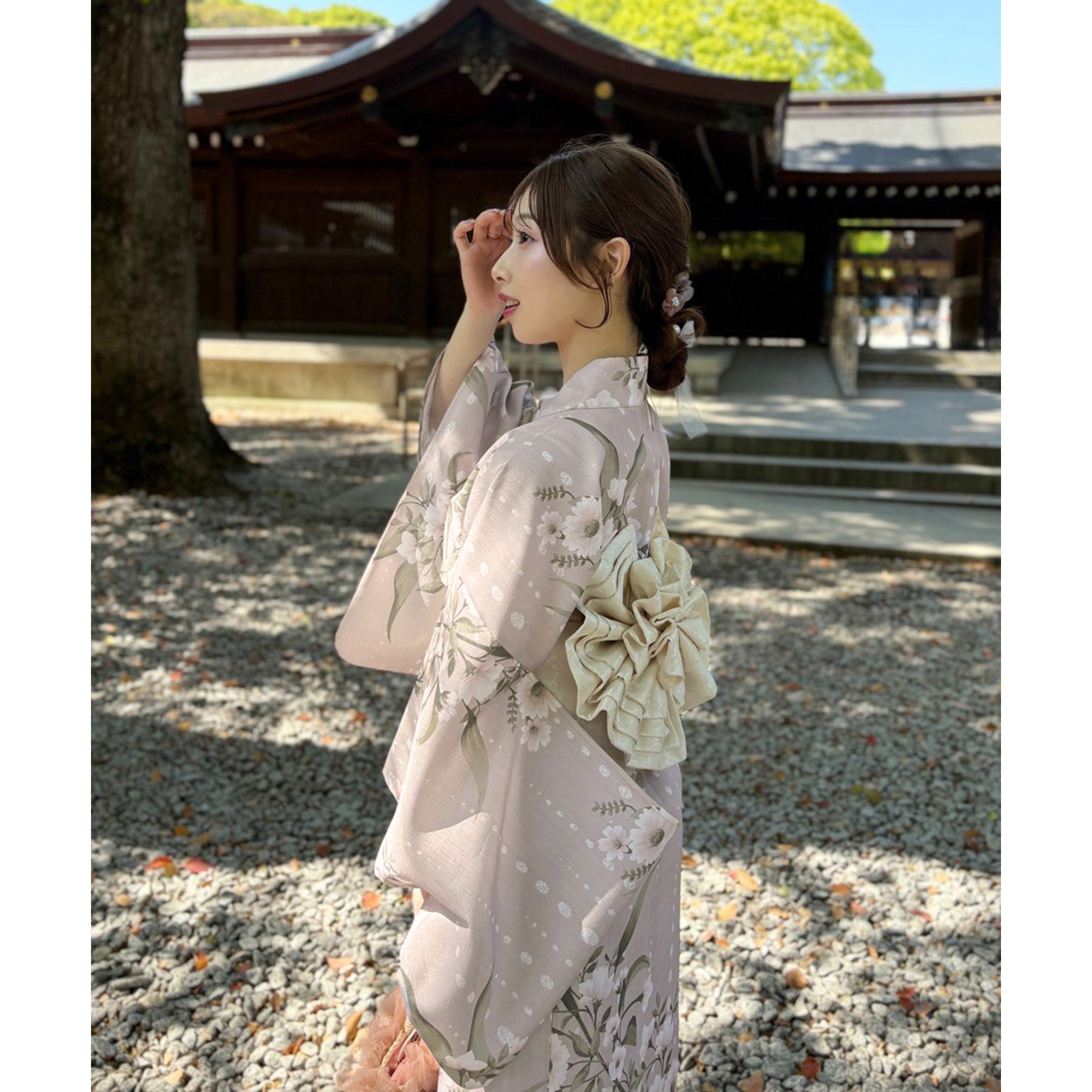 浴衣≪一人で着られる/二部式浴衣(スカートタイプ)≫ ナイスクラップ 浴衣≪一人で着られる/二部式浴衣(スカートタイプ
