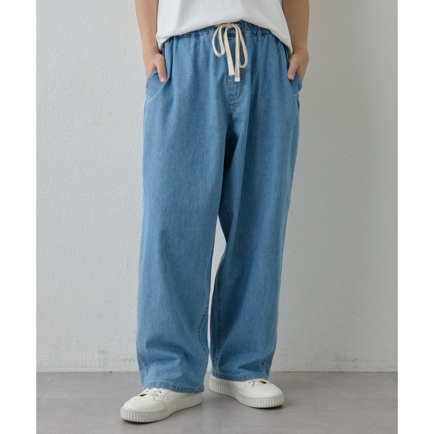 paradigm】ライトオンスデニムイージーパンツ | ファッション通販