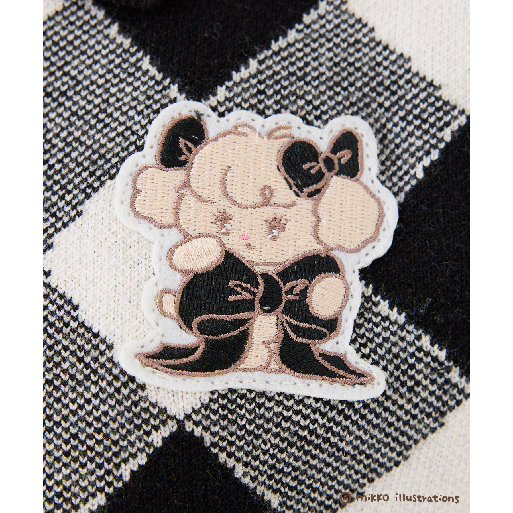 半袖　スカート 「mikko コラボ」刺繍入りセットアップ mikko コラボ】刺繍入りポロ衿セットアップ | ファッション通販サイト NUGU