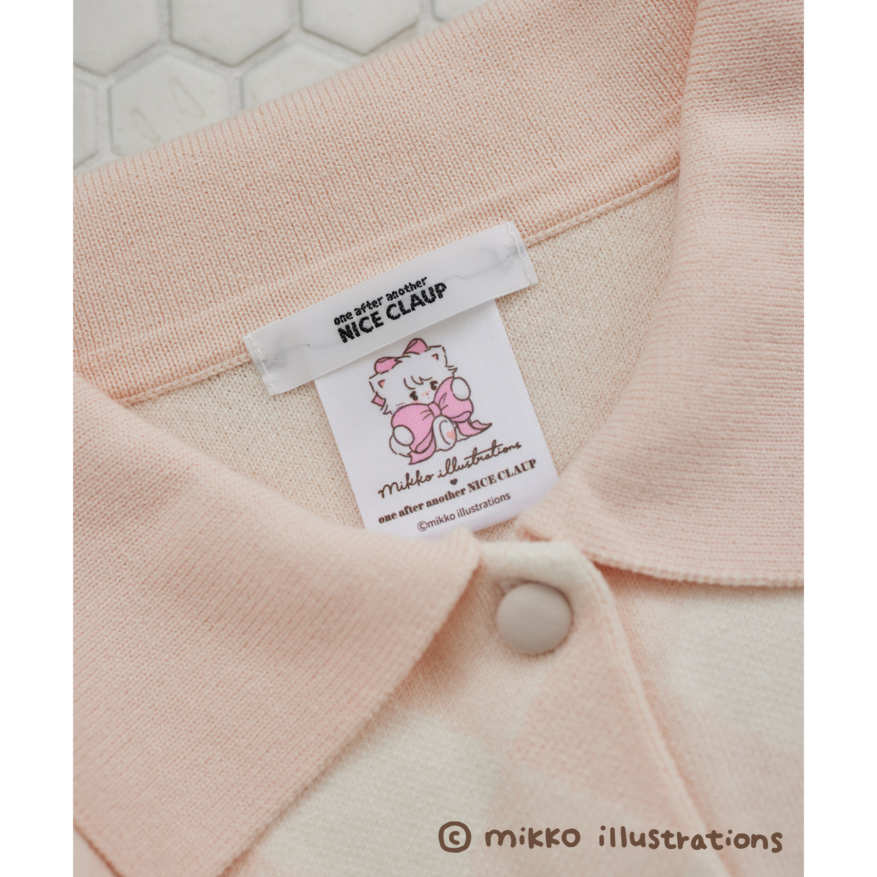 mikko コラボ】刺繍入りポロ衿セットアップ | ファッション通販サイト NUGU