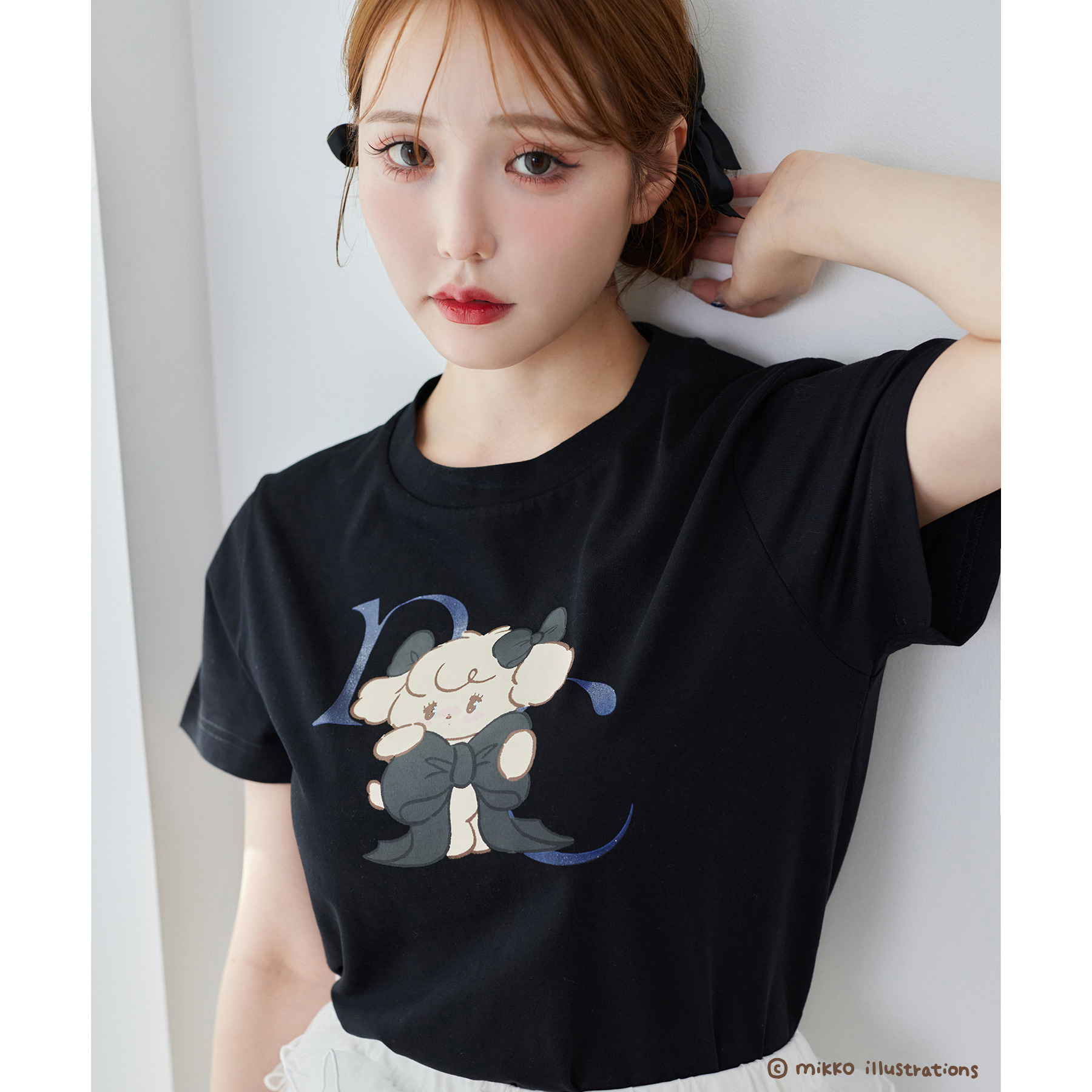 匿名発送　ナイスクラップ NICE CLAUP mikko コラボ Tシャツ one after another NICE CLAUP tシャツ 「mikko コラボ