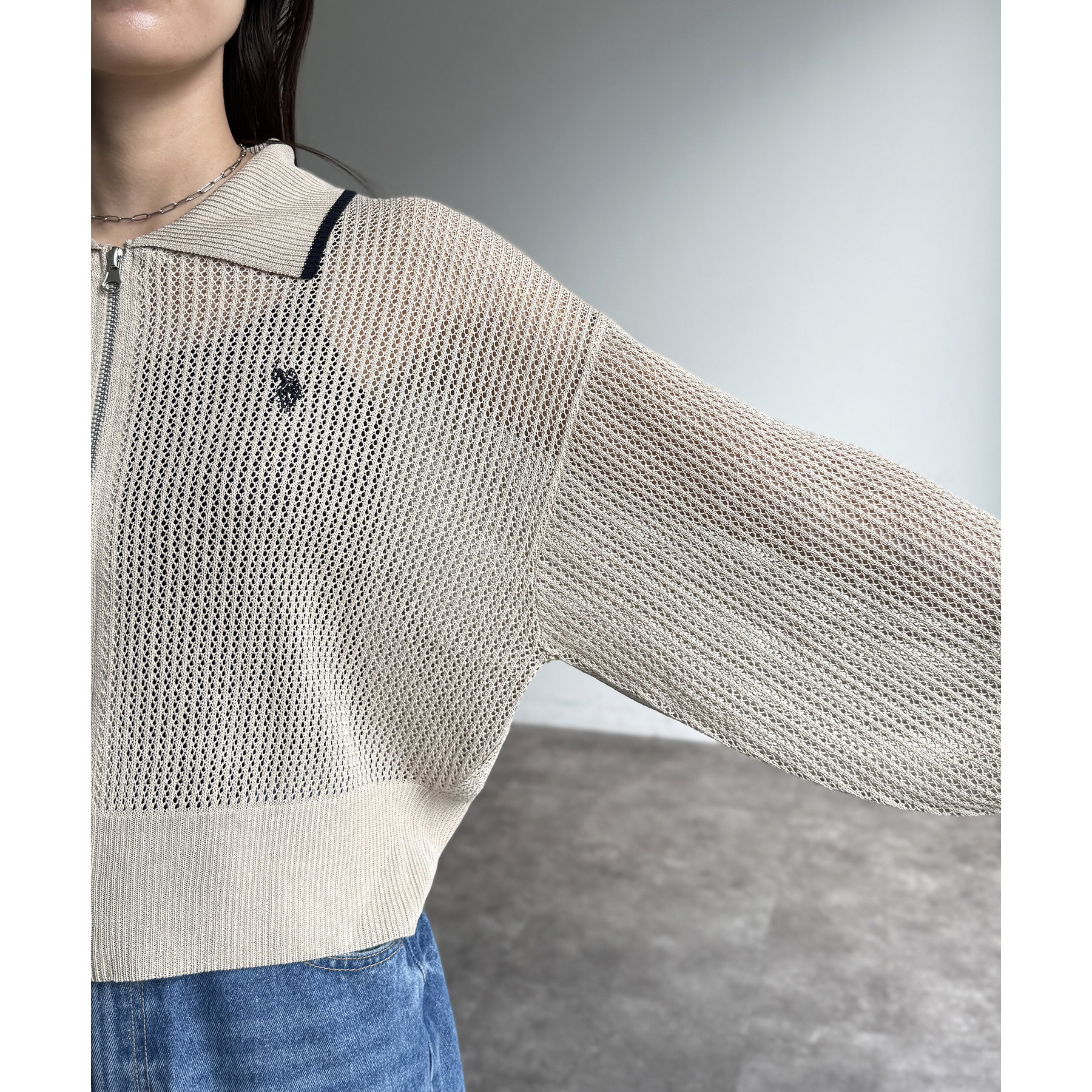 nowos ポロカーディガン U.S. POLO ASSN. カーディガン / ユーエスポロアッスン 別注