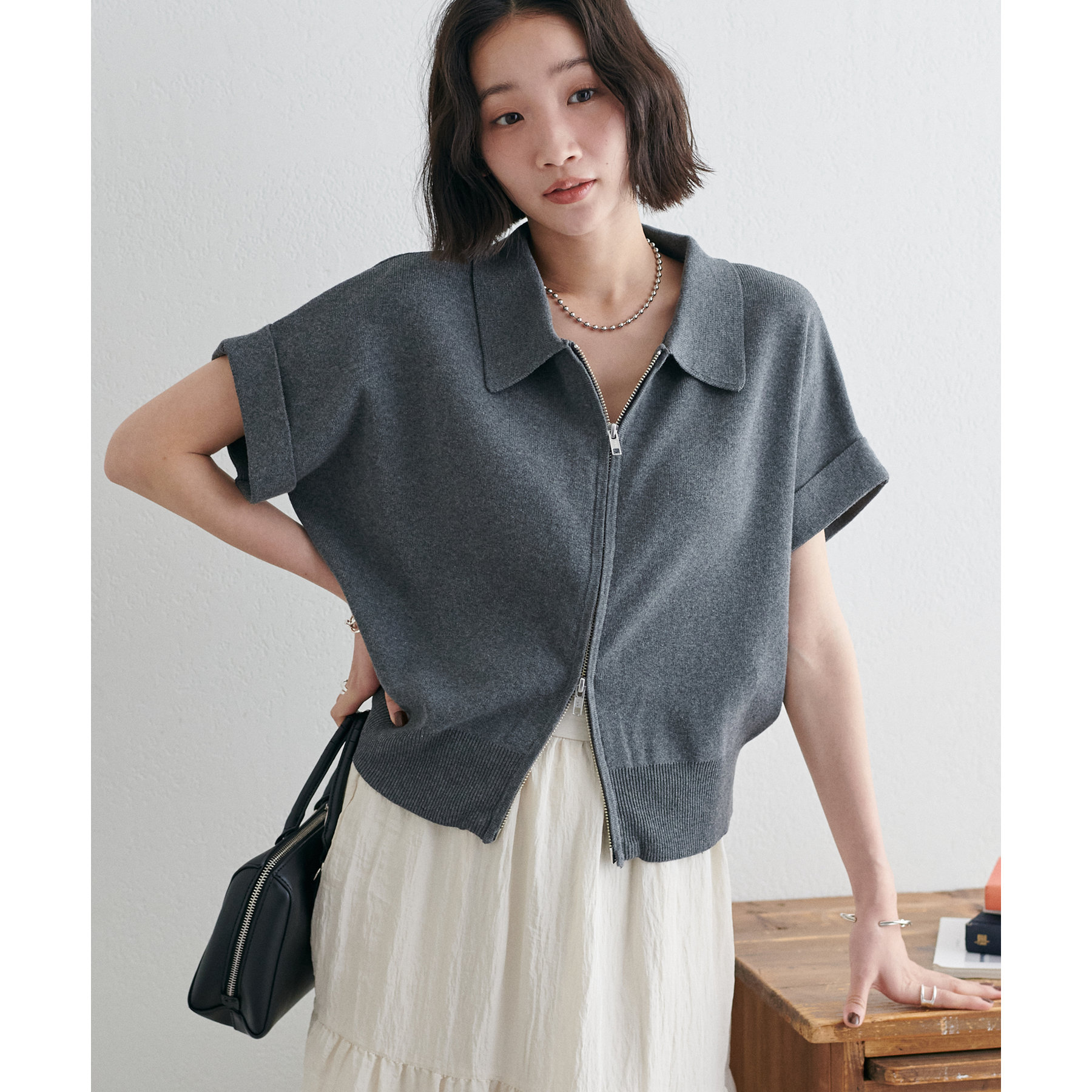 希少新品同様美品Y′ワイズウールコート半袖ケープデザイン K.T KIYOKO TAKASE コート アウター アンゴラウール デザイン