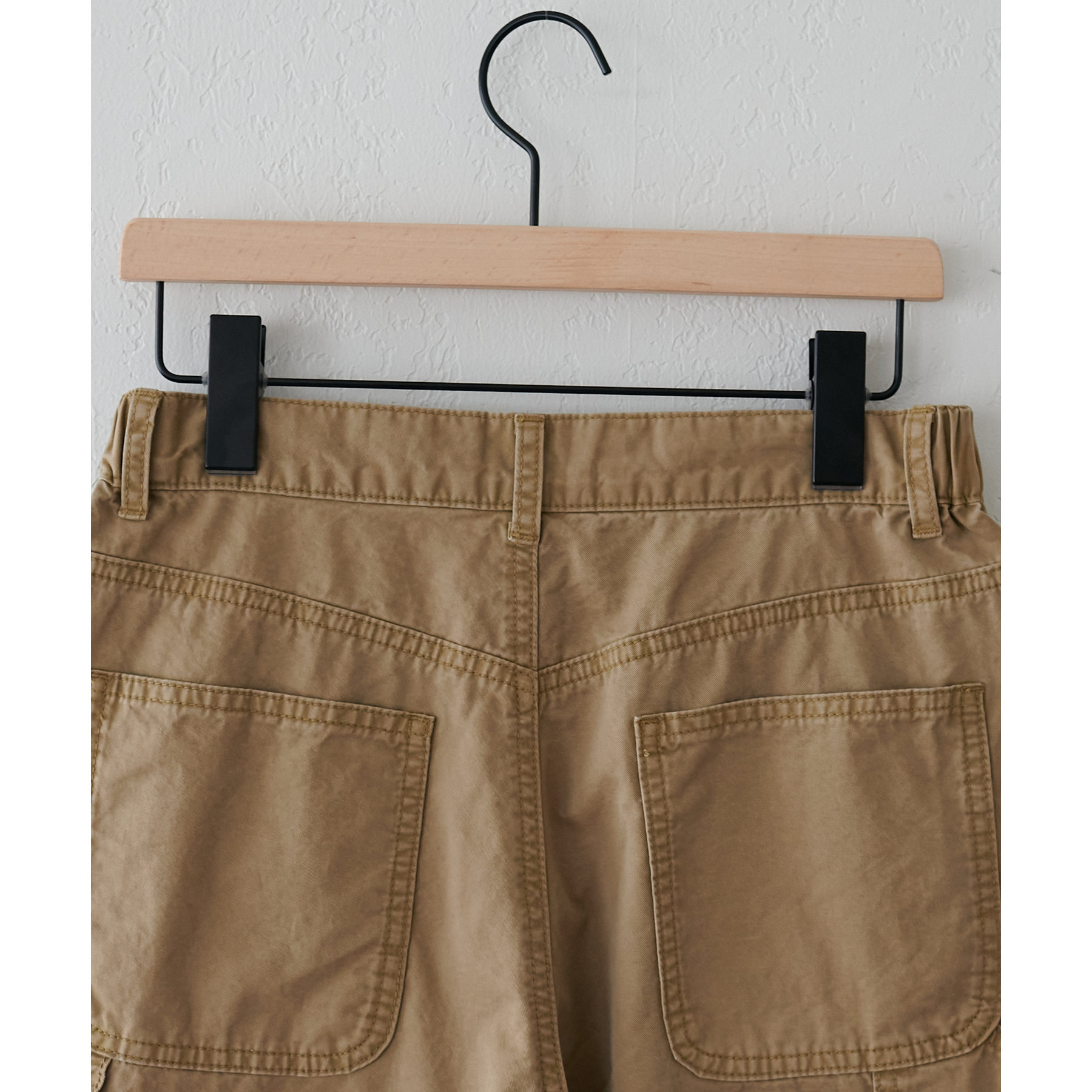 ユニセックス】コットンチノペインターハーフパンツ