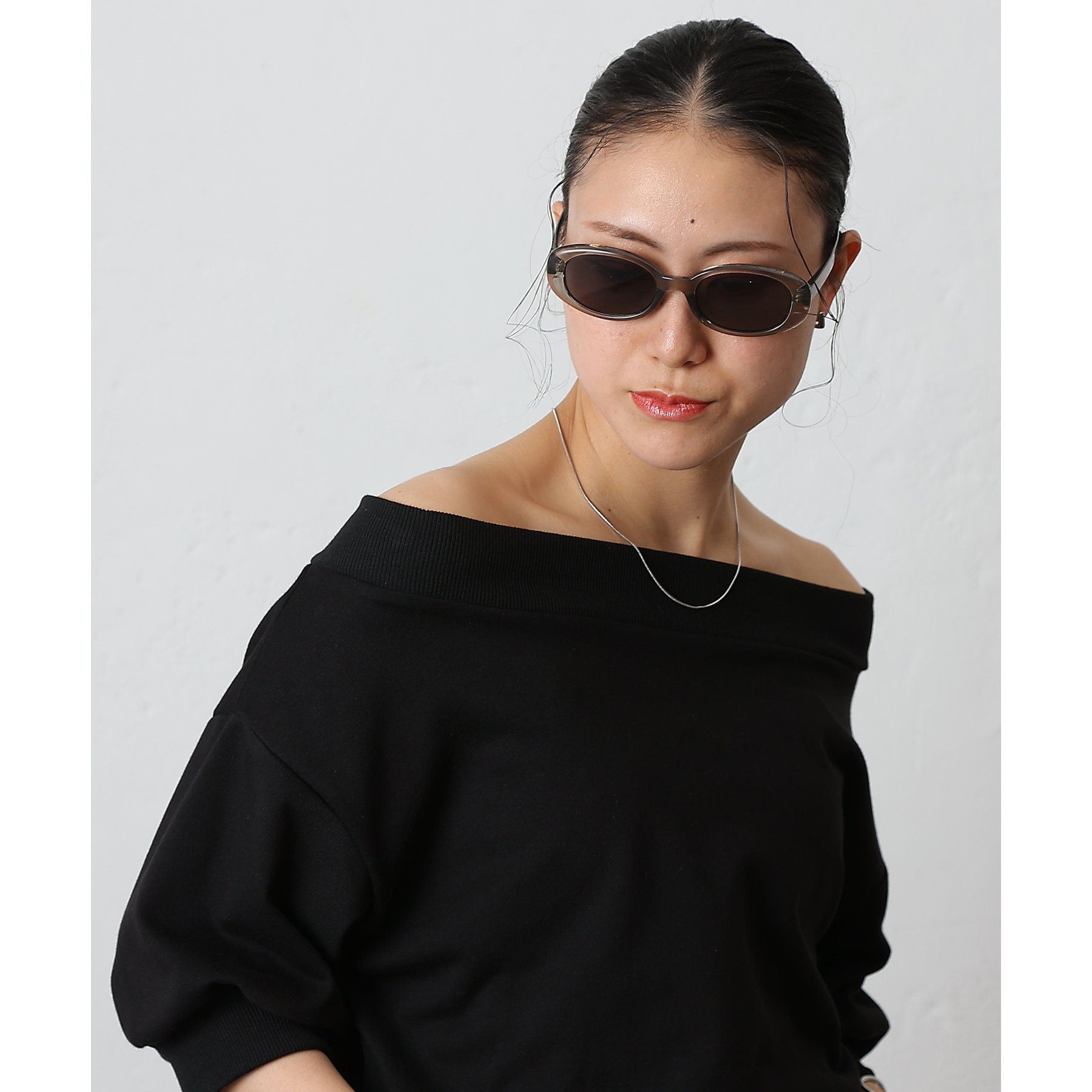 【WEEKDAY】SPY ラウンドサングラス クラシック WOMEN 関送込 スクエアサングラス レディース UVカット[品番：FNBW0001018