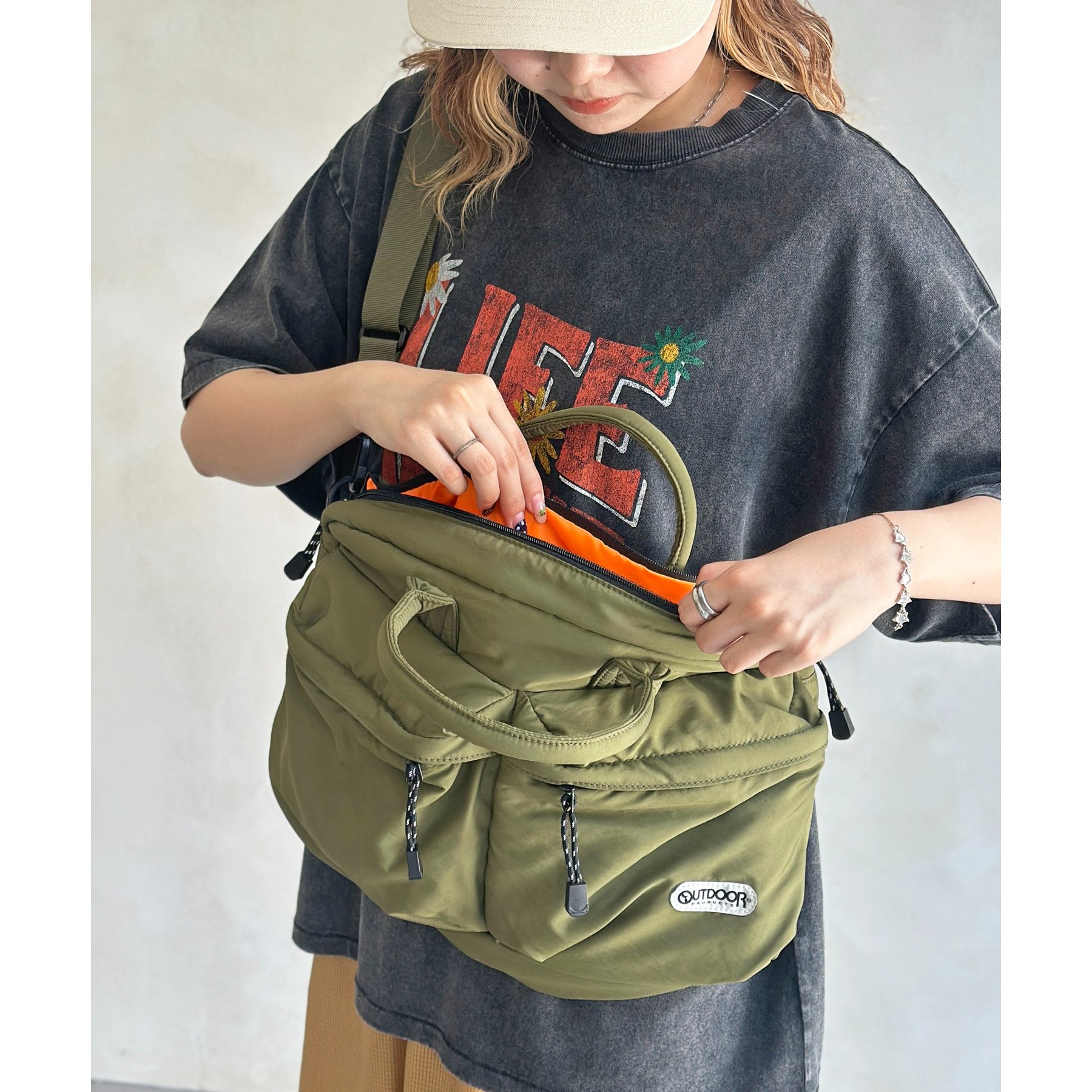 OUTDOOR PRODUCTS × NEIGHBORHOOD ボストンバッグ OUTDOOR PRODUCTS】2WAYボストンバッグ | ファッション通販