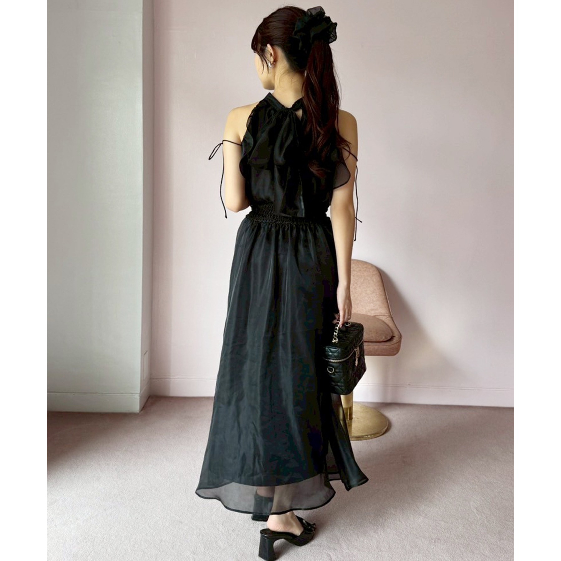 【Fluffy Romance collection】アメスリロングワンピース Fluffy Romance collection】アメスリロングワンピース