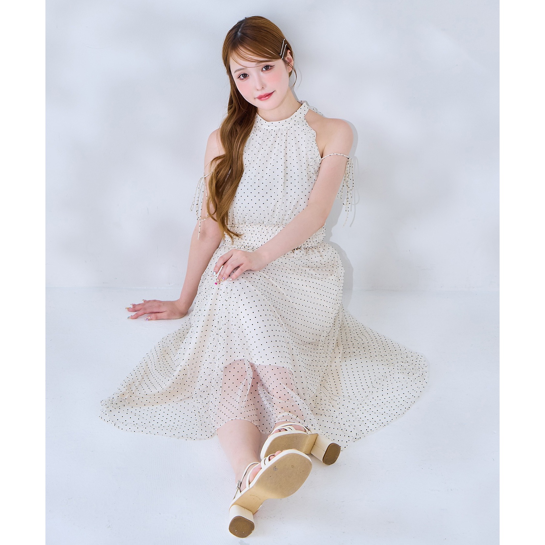 Fluffy Romance collection】 アメスリロングワンピース one after another NICE CLAUP｜【Fluffy Romance collection