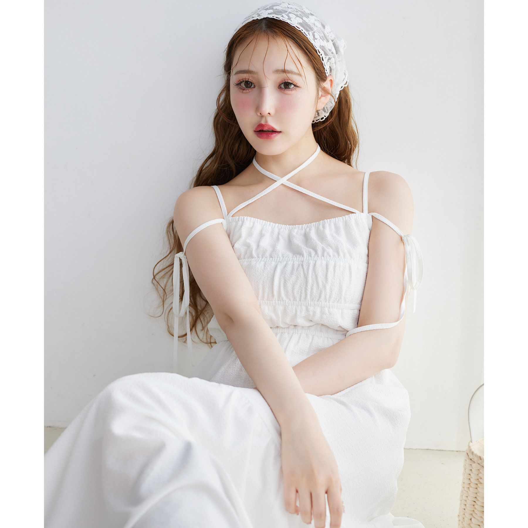 シャーリングキャミワンピ | ファッション通販サイト NUGU