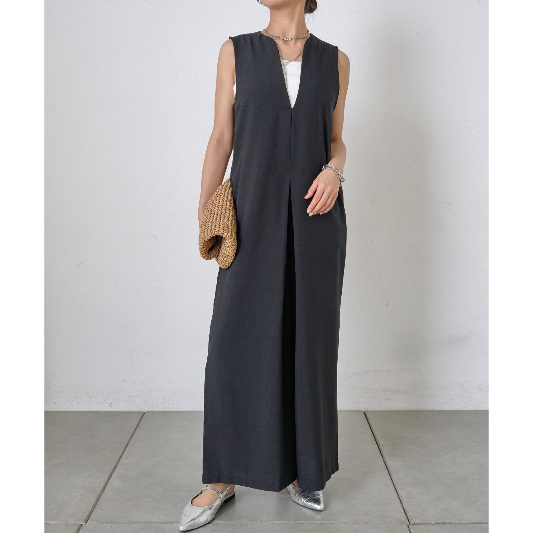 LOHEN ローヘン Uネック ロンパース 38 LOHEN ローヘン Uネック