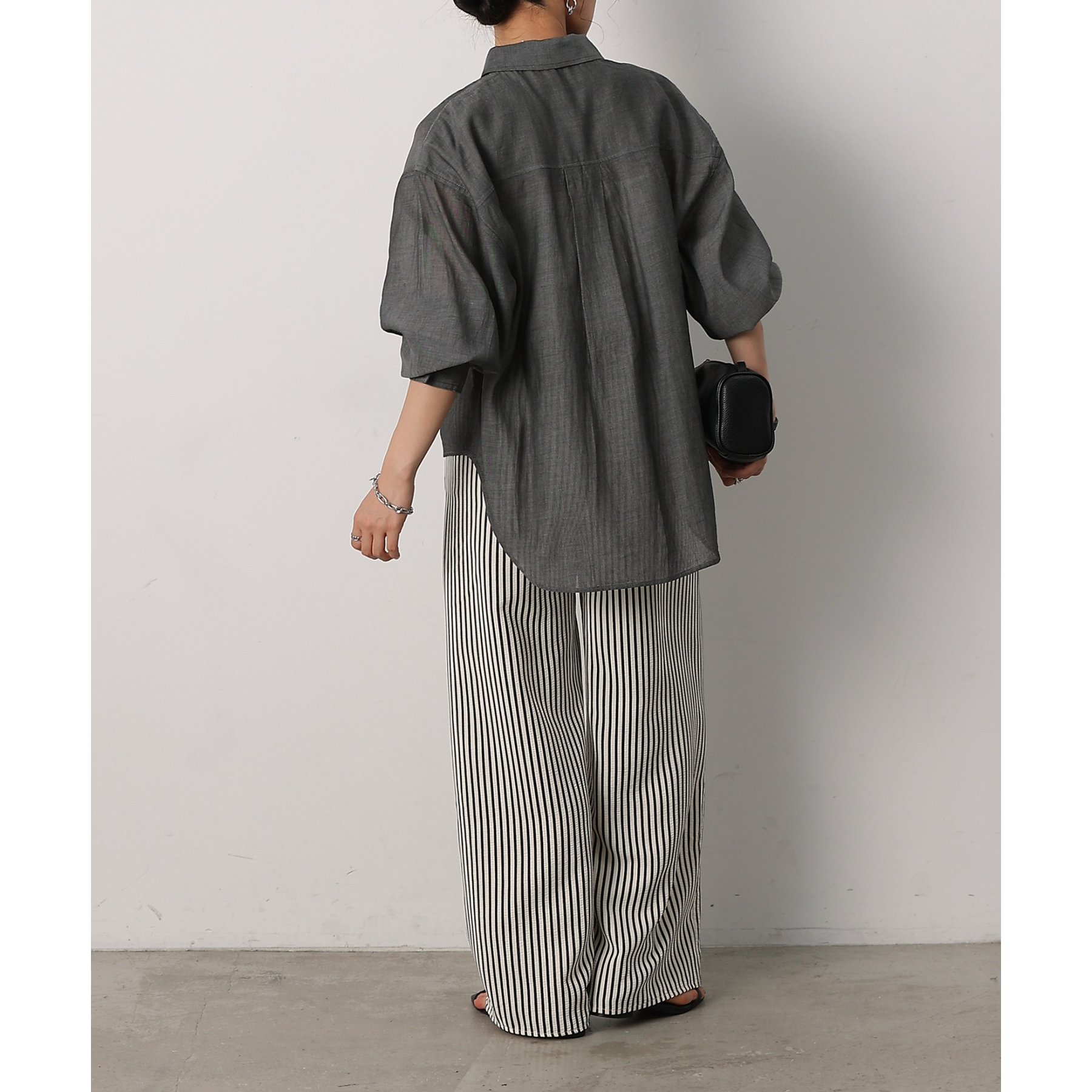 動画あり】シアーデニム長袖シャツ | ファッション通販サイト NUGU