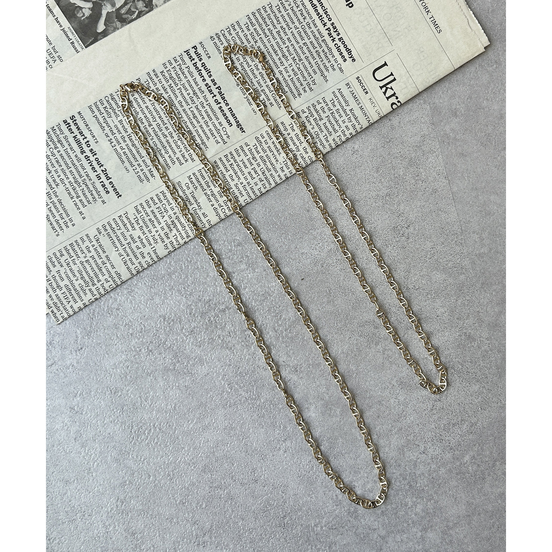 (最終値下)10k 55cm アンカーチェーンネックレス 最終値下)10k 55cm アンカーチェーンネックレス 最終値下)10k 55cm