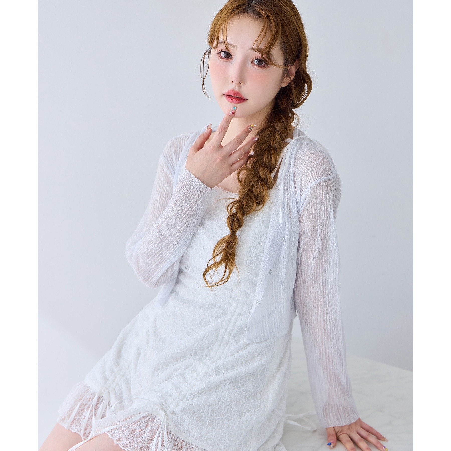 肩リボンドロストチュニック | ファッション通販サイト NUGU