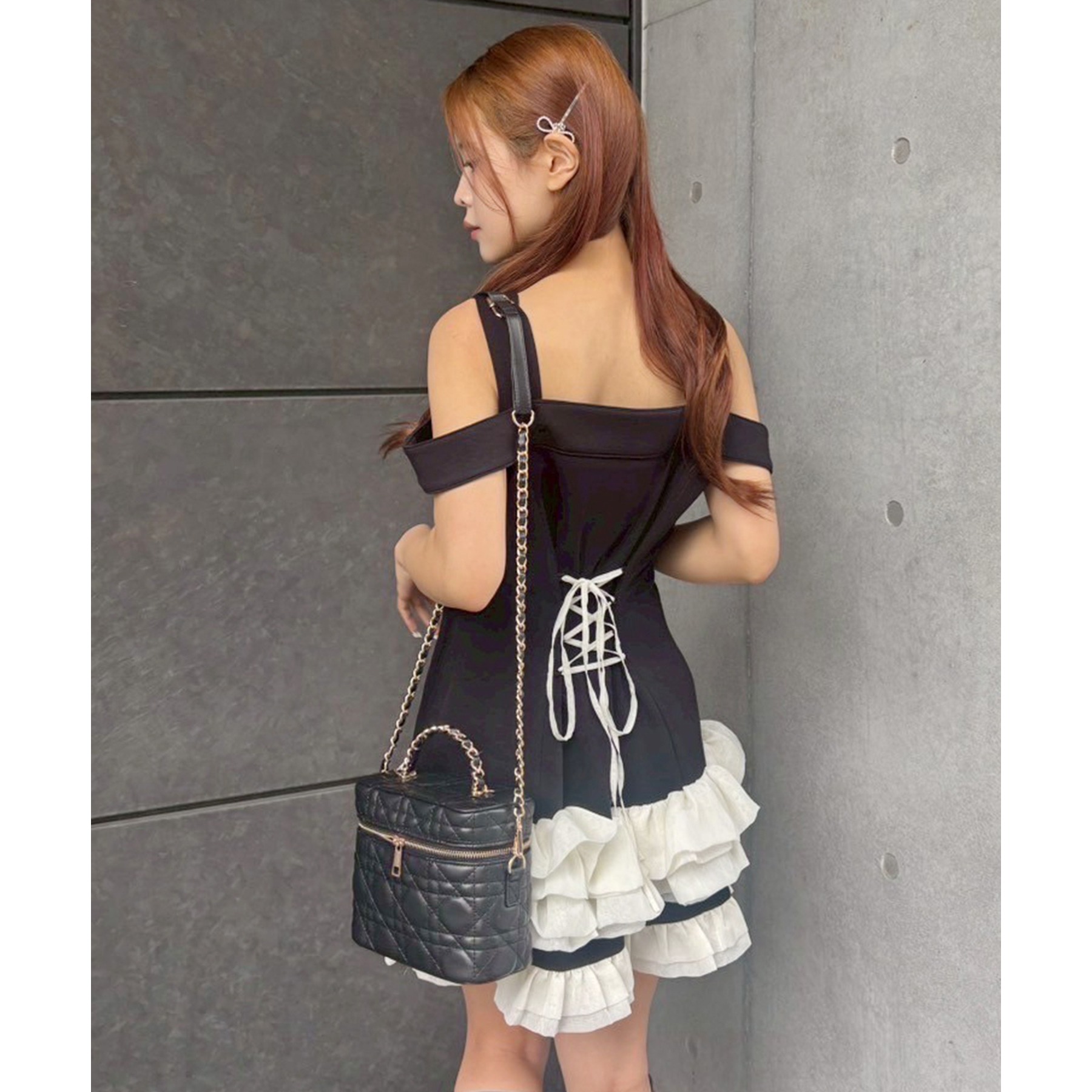 お揃いcollection】フリルミニワンピ | ファッション通販サイト NUGU