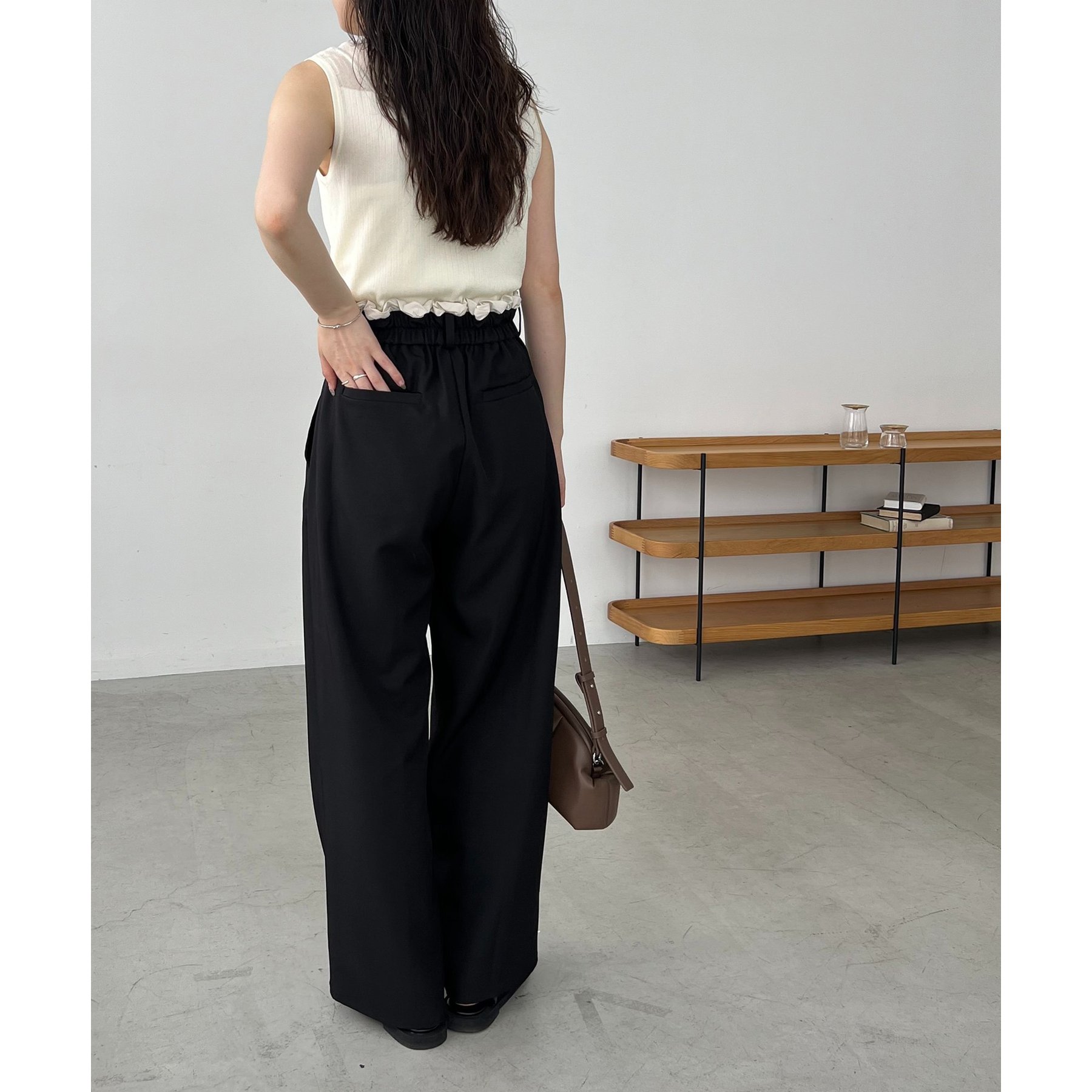 フリルウエストパンツ | ファッション通販サイト NUGU