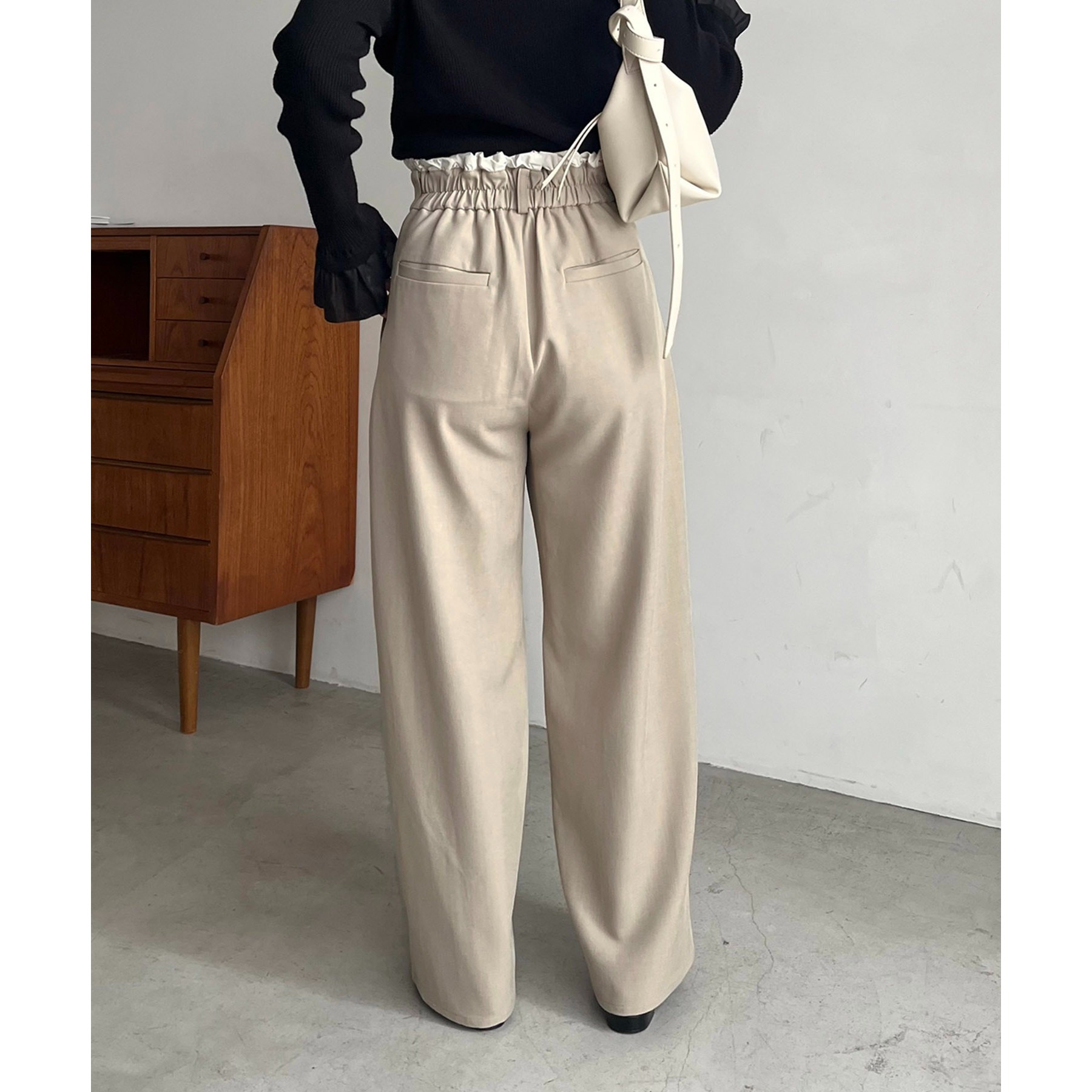 フリルウエストパンツ | ファッション通販サイト NUGU